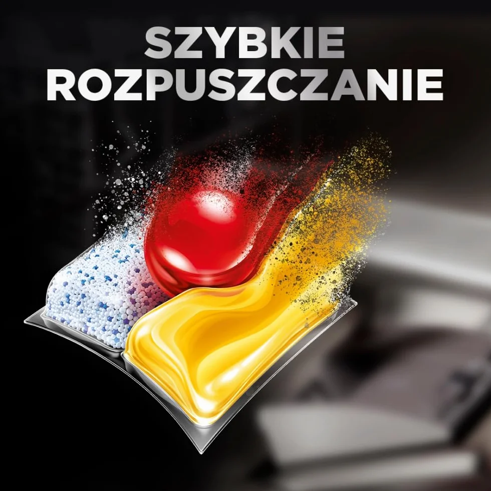 Kapsułki do zmywarki FINISH Ultimate All in 1 Caps Lemon 100szt