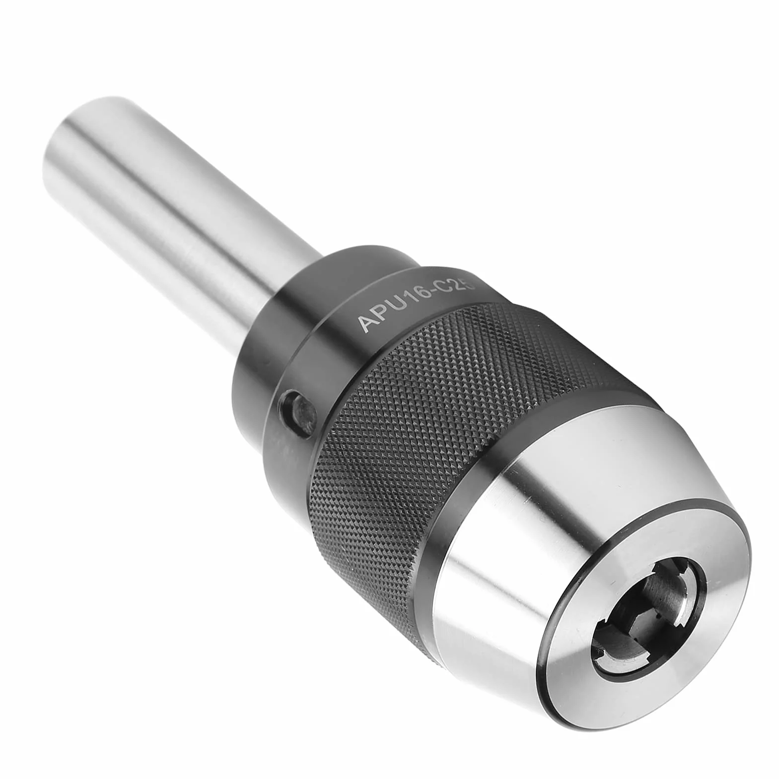 Uchwyt wiertarski Zintegrowana samozaciskowa frezarka z chwytem prostym Tuleja zaciskowa APU16 C25 Wysoka precyzja 0,08 mm Zakres mocowania 1 13 mm dla frezarki Przetwarzanie