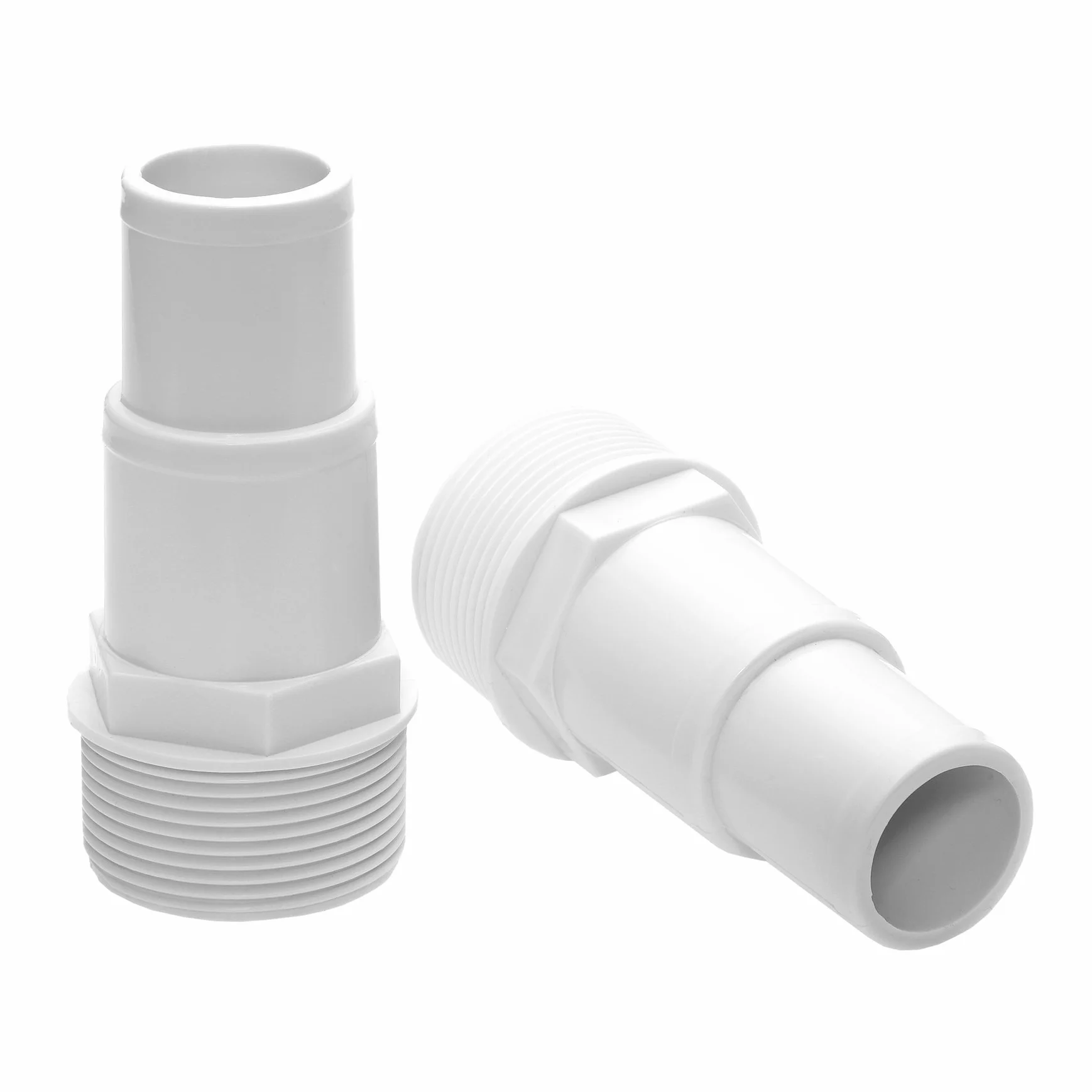 mediPOOL 2 x tulejka do węża 32 mm i 38 mm z gwintem zewnętrznym 1 1/2"