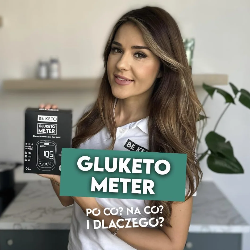 GluKeto Meter Glukometr Ketometr Zestaw Startowy
