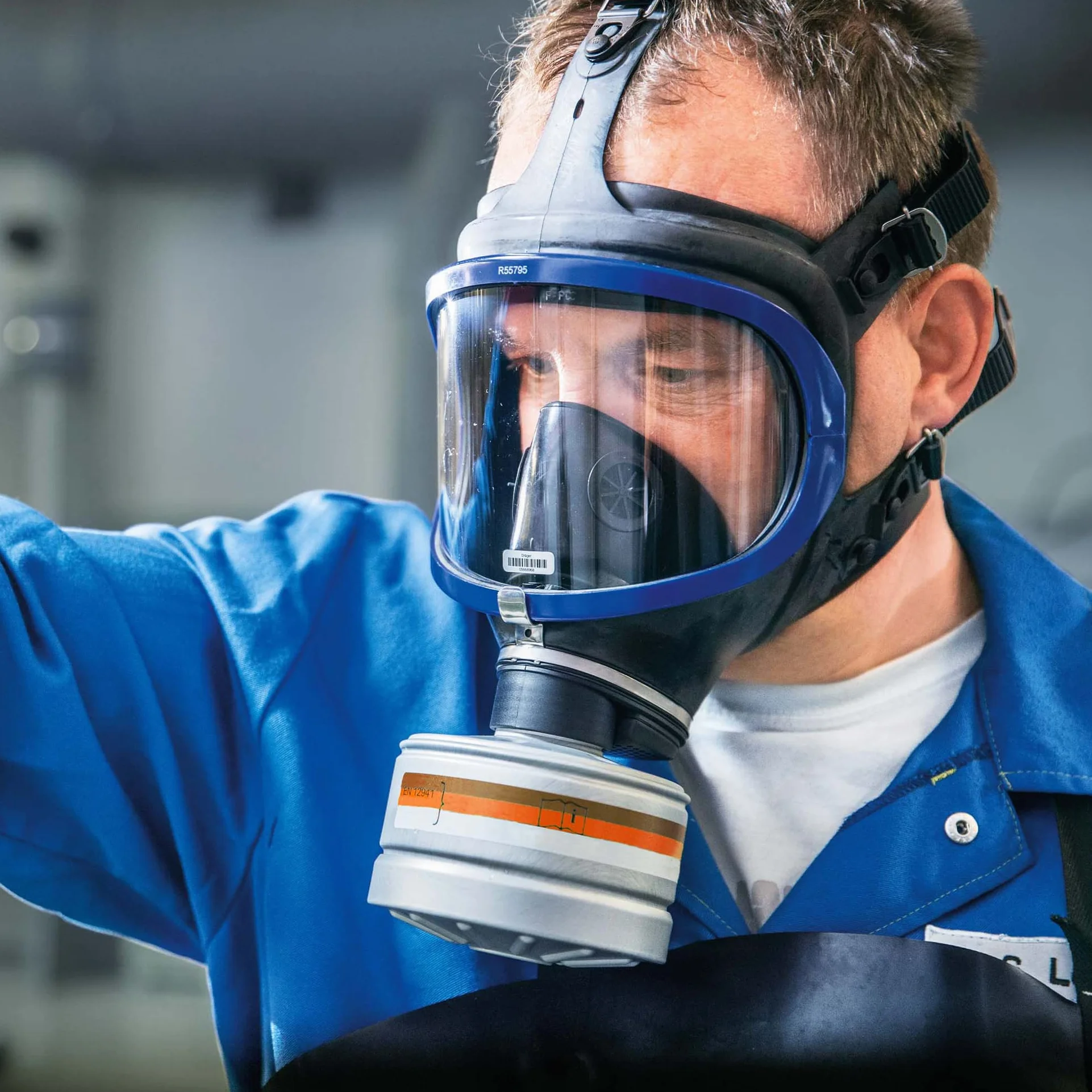 Dräger X-plore Rd40 filtr jądrowy A2 P3 do gazów, oparów, cząstek stałych i jodu radioaktywnego, 1 szt.