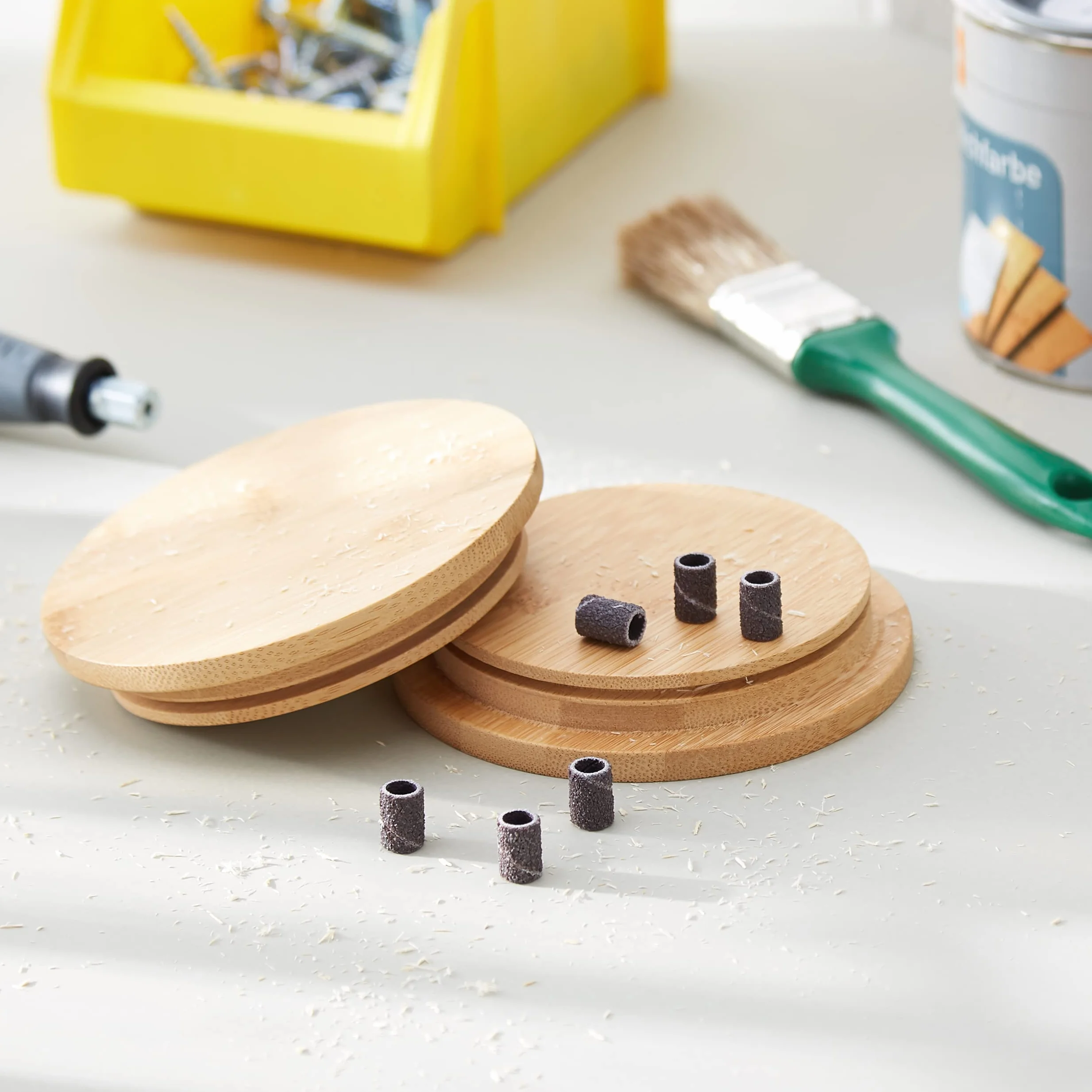Dremel 431 taśmy szlifierskie w multiopakowaniu, 6 taśm szlifierskich (6,4 mm - ziarnistość 60) do piaskowania, kształtowania i wygładzania drewna i tworzyw sztucznych