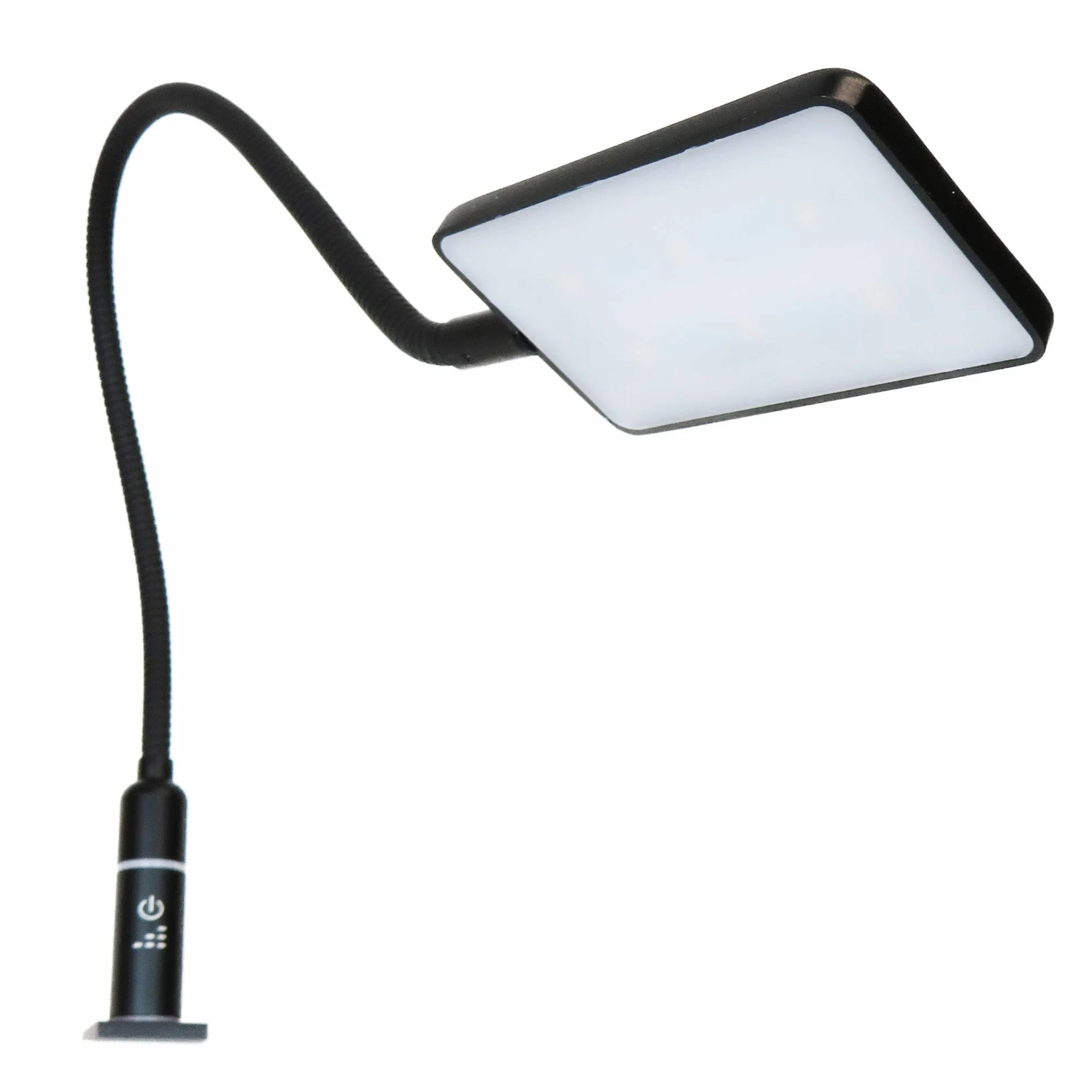 4 W LED lampka do czytania, elastyczna lampka nocna, lampka nocna, lampka do czytania, czarna, do wyboru: zestaw 1 szt. czarny