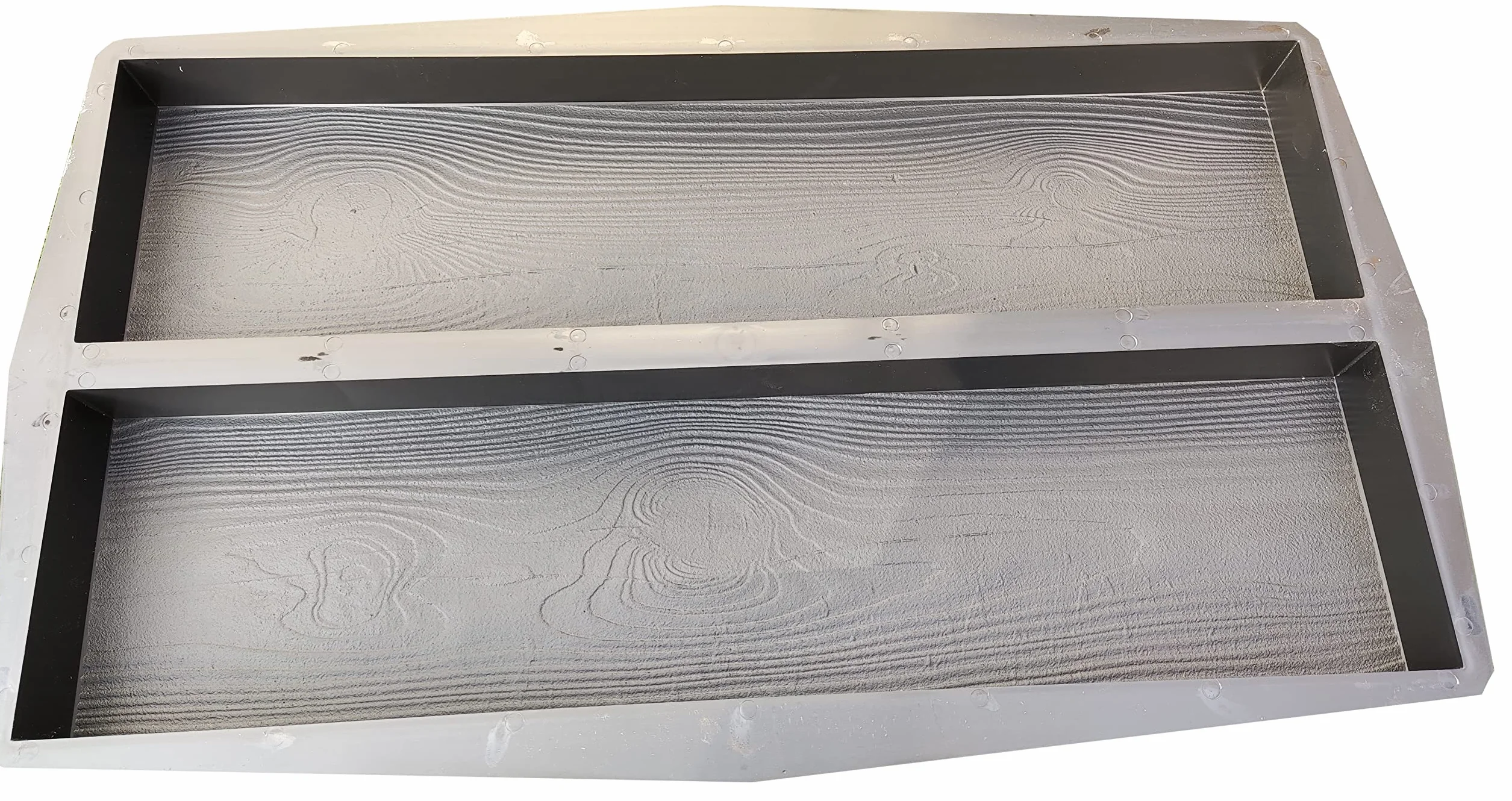Forma do betonu płyta chodnikowa 80 x 20 x 5,5 cm imitacja drewna wielorazowa
