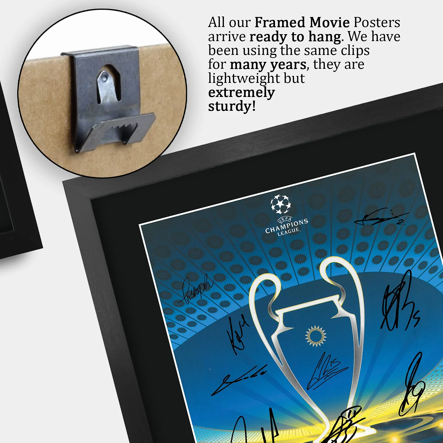 HWC Trading FR A3 Real Madrid 2018 Champions League Final Programme Drukowane Pamiątki Sygnowane Autografami Plakat Dla Kibiców I Kibiców Piłki Nożnej - A3 Oprawiony