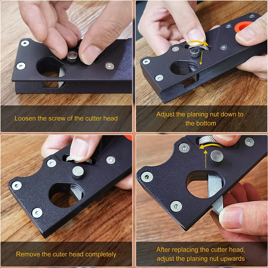 Strugarka fazowana do obróbki drewna, strugarka do obróbki drewna, do fazowania drewna i cięcia drewna (planer4cutters)