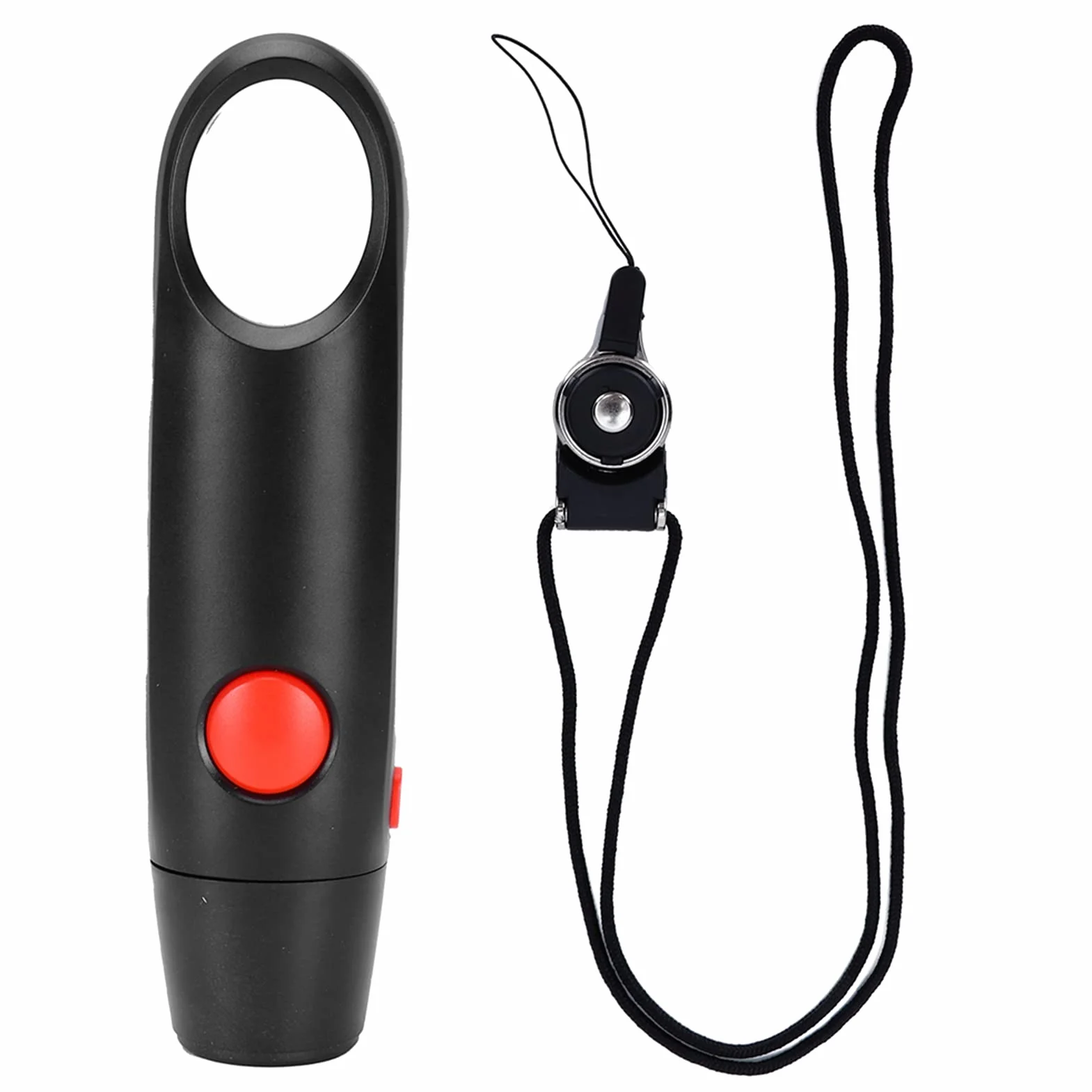 WALFRONT Elektroniczny Gwizdek Nauczyciel Gwizdka Mosiądz i Drewniany Instrumenty Elektroniczny Gwizdek (BLACK)