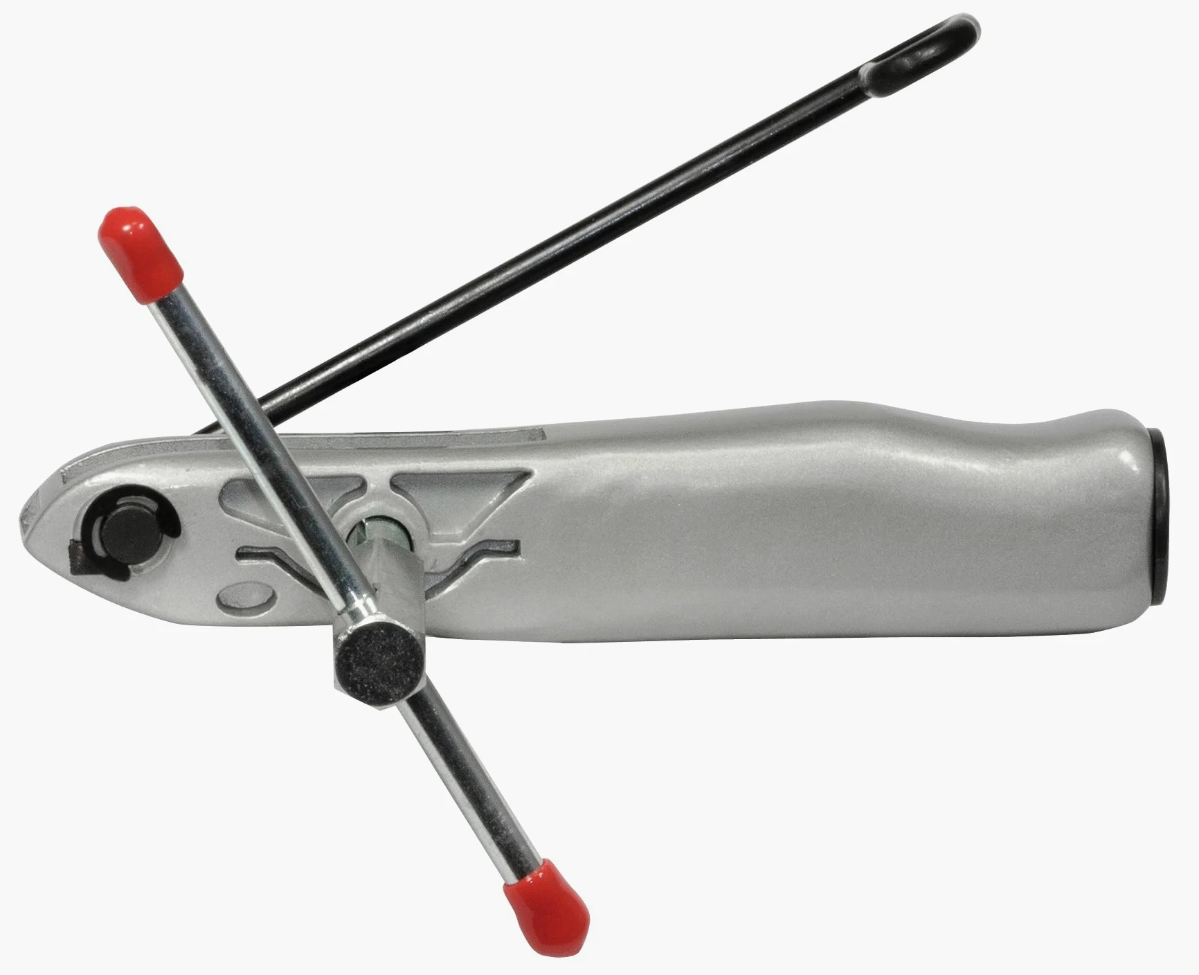 SW-Stahl 61740L Szczypce do Opasek Zaciskowych, Napinacza Manszet, 110 mm | Przyrząd do montażu opasek taśmowych na osłonach przegubów, stalowa konstrukcja do zaciskania i napinania mankietów osi.