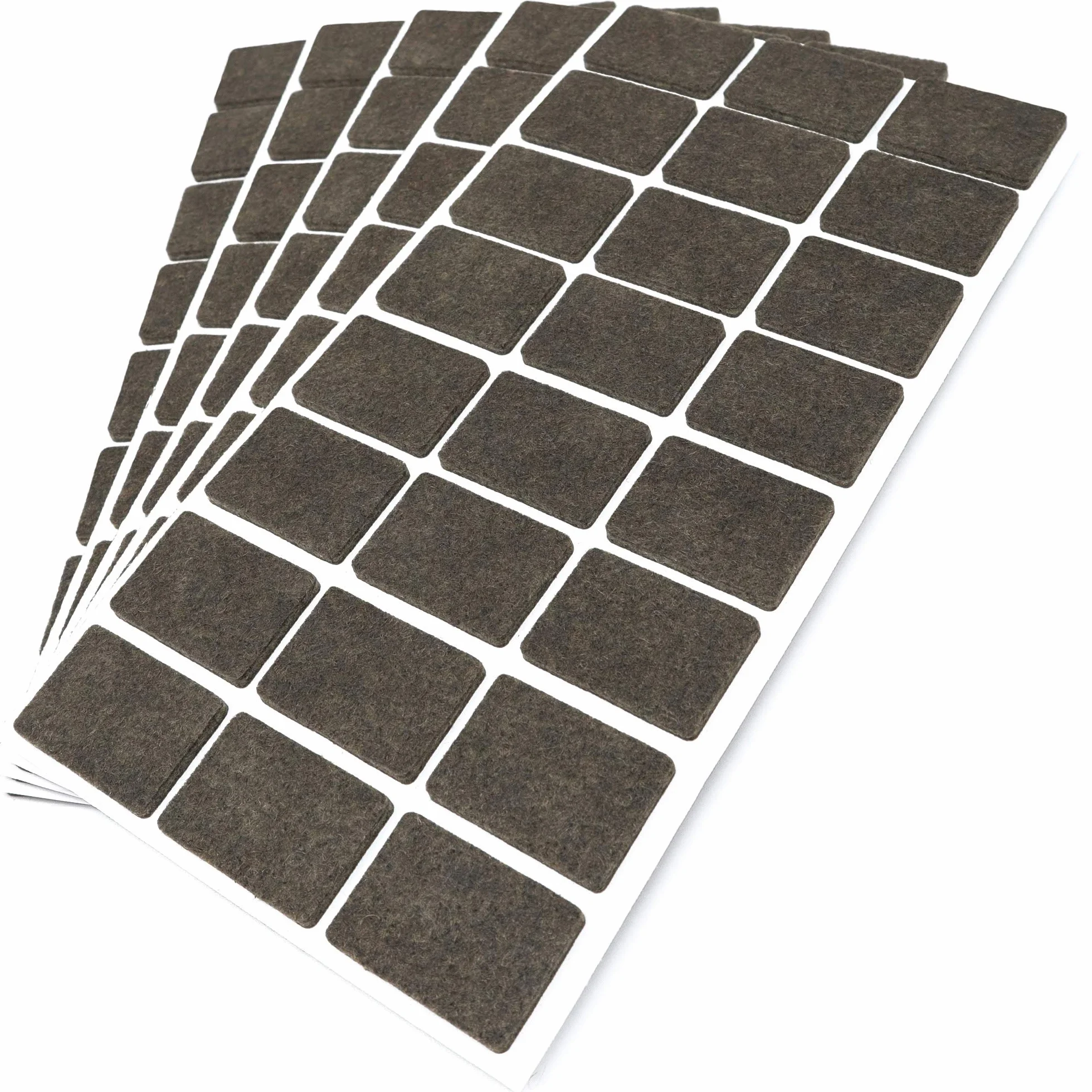 Adsamm FP-35-SA-BR-2535-24-5 FP-35-SA-BR-2535-24 120 x podkładka filcowa, brązowa, 25 x 35 mm