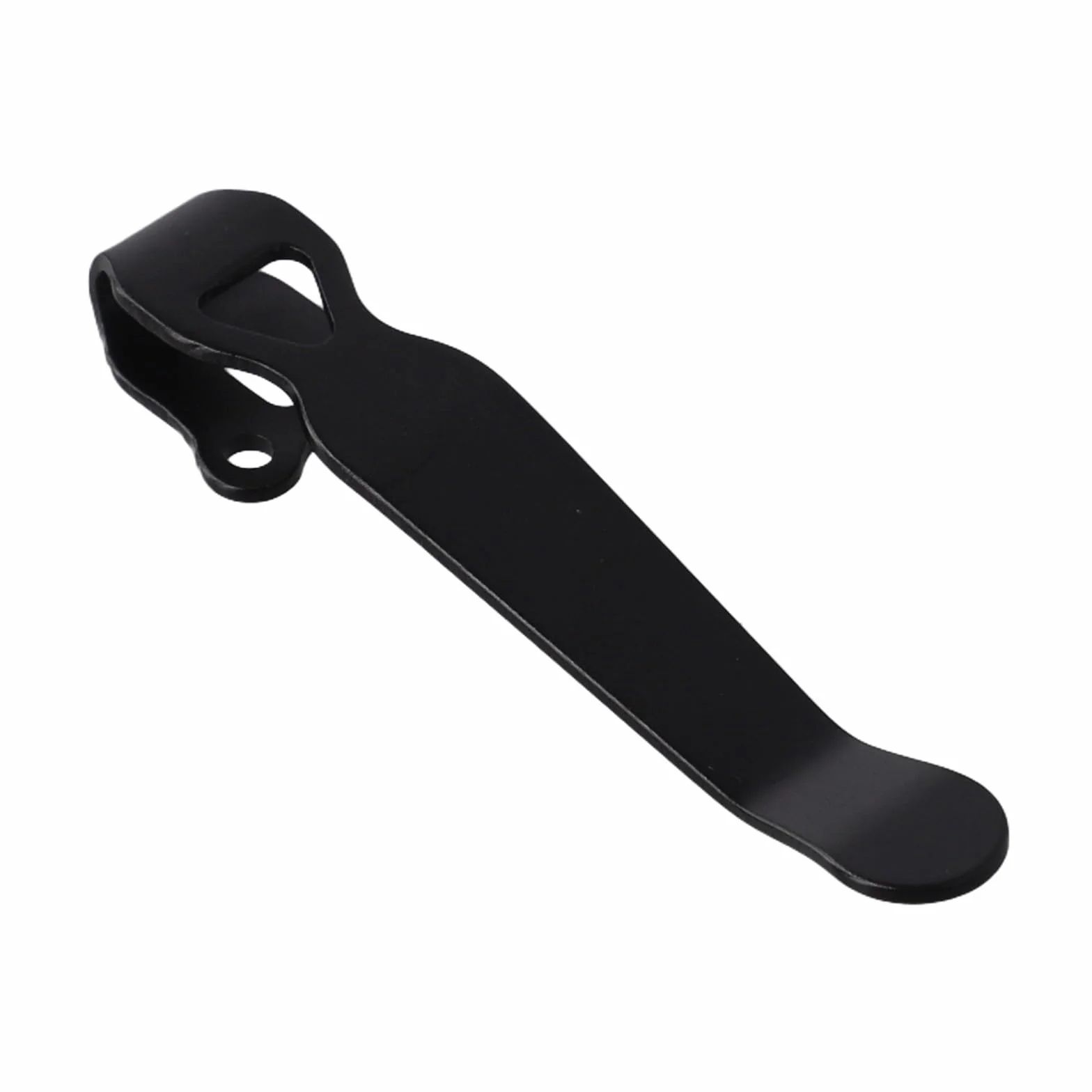 Ti Deep Carry kieszonkowy klips, do noży, zapasowy klips ze stopu, kompatybilny z wieloma modelami (czarny)