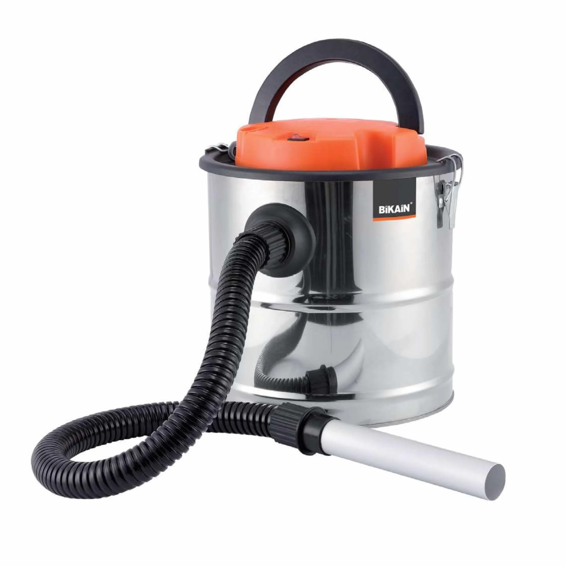 Bikain di1200inox – odkurzacz do popiołu 1200 W, 20 l, Kuba stal nierdzewna, kolor srebrny