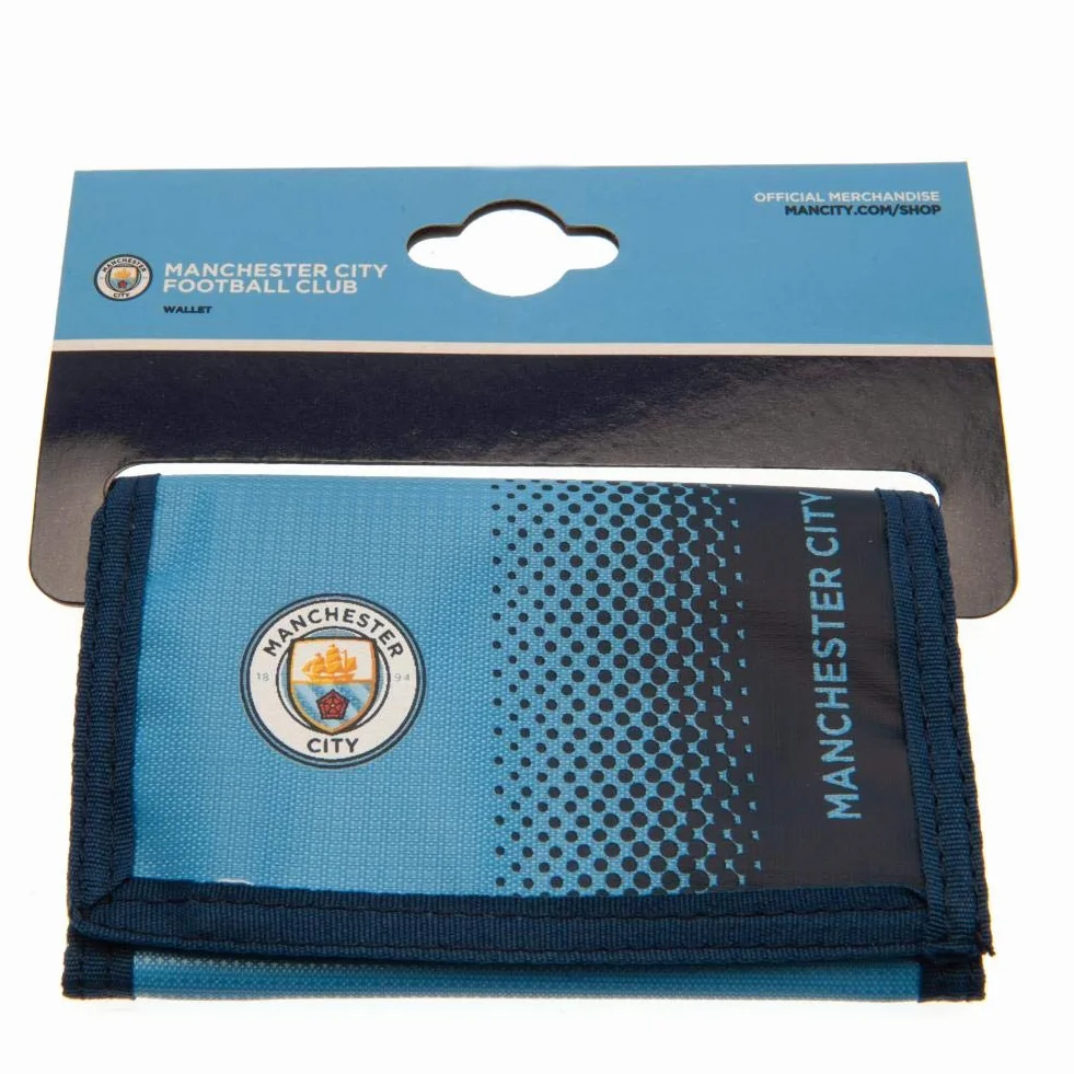Manchester City FC 2417 portfel, niebieski (Ocean Blue)