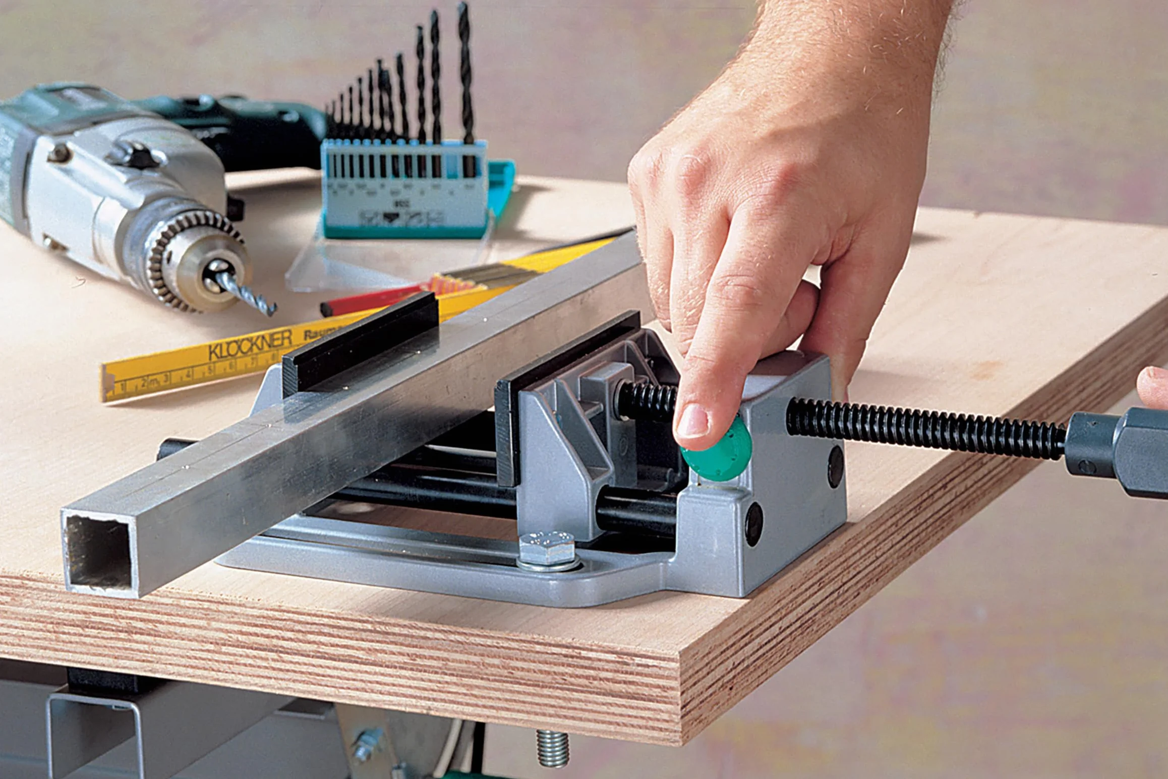 Wolfcraft Imadło uniwersalne z systemem szybkiego zacisku 100 mm