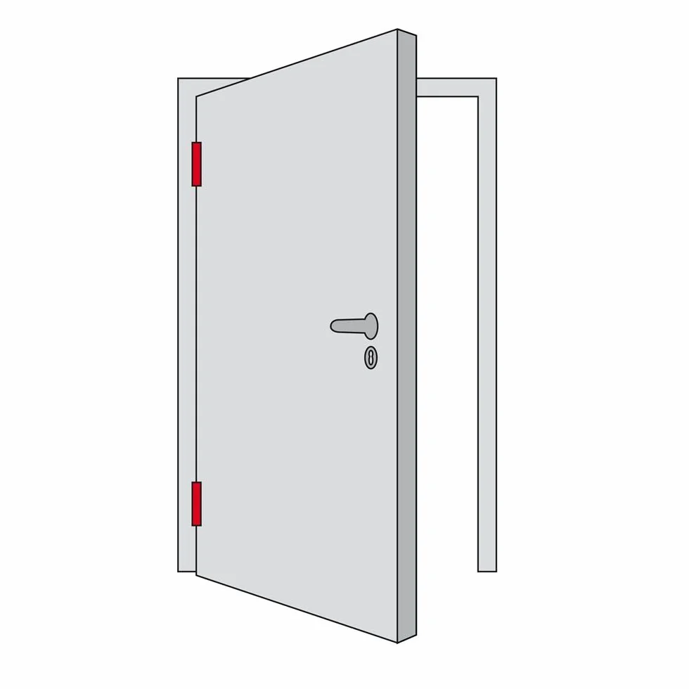 ABUS Okucie ochronne drzwi KLZS714 FS1 z osłoną cylindra - srebrne - 42555