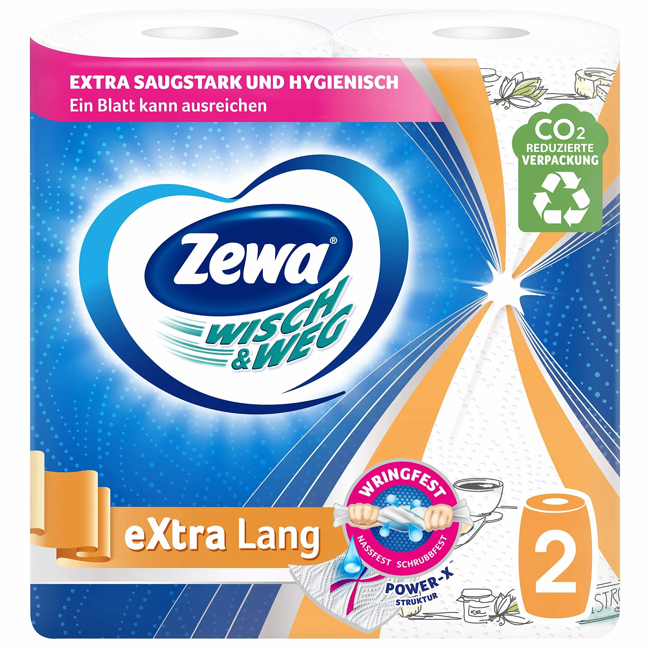ZEWA eXtra Lang Design 2x72