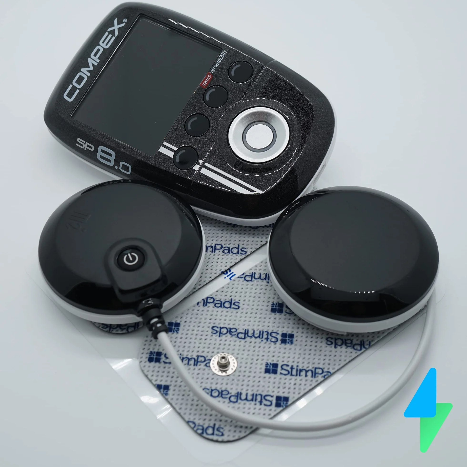 Elektrody EMS kompatybilne z Compex zestaw 12 sztuk 3,75 mm Easy Snap