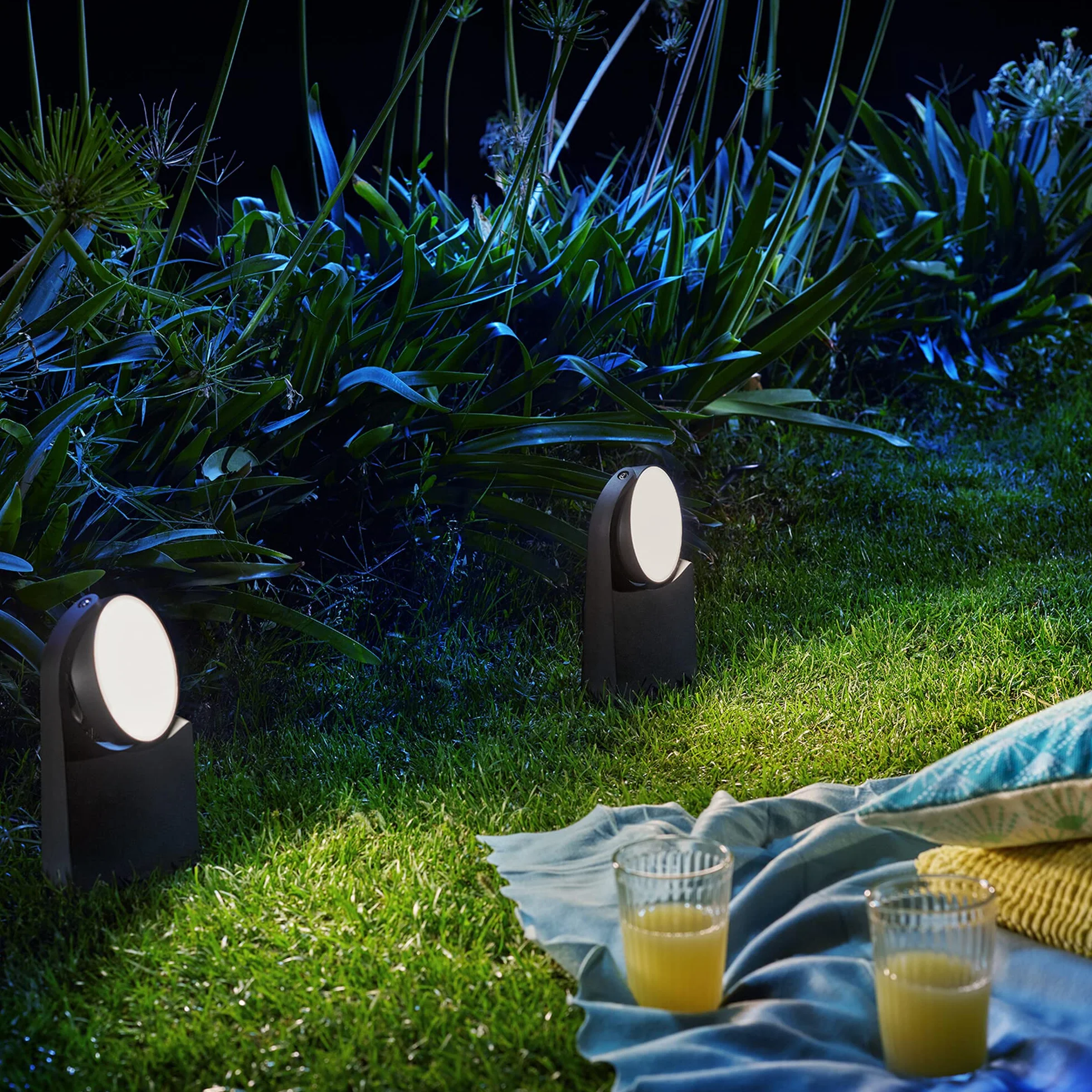 Philips LED Zewnętrzna lampa stojąca Mimosa 7W 2700K, gruntowa, ochrona IP44
