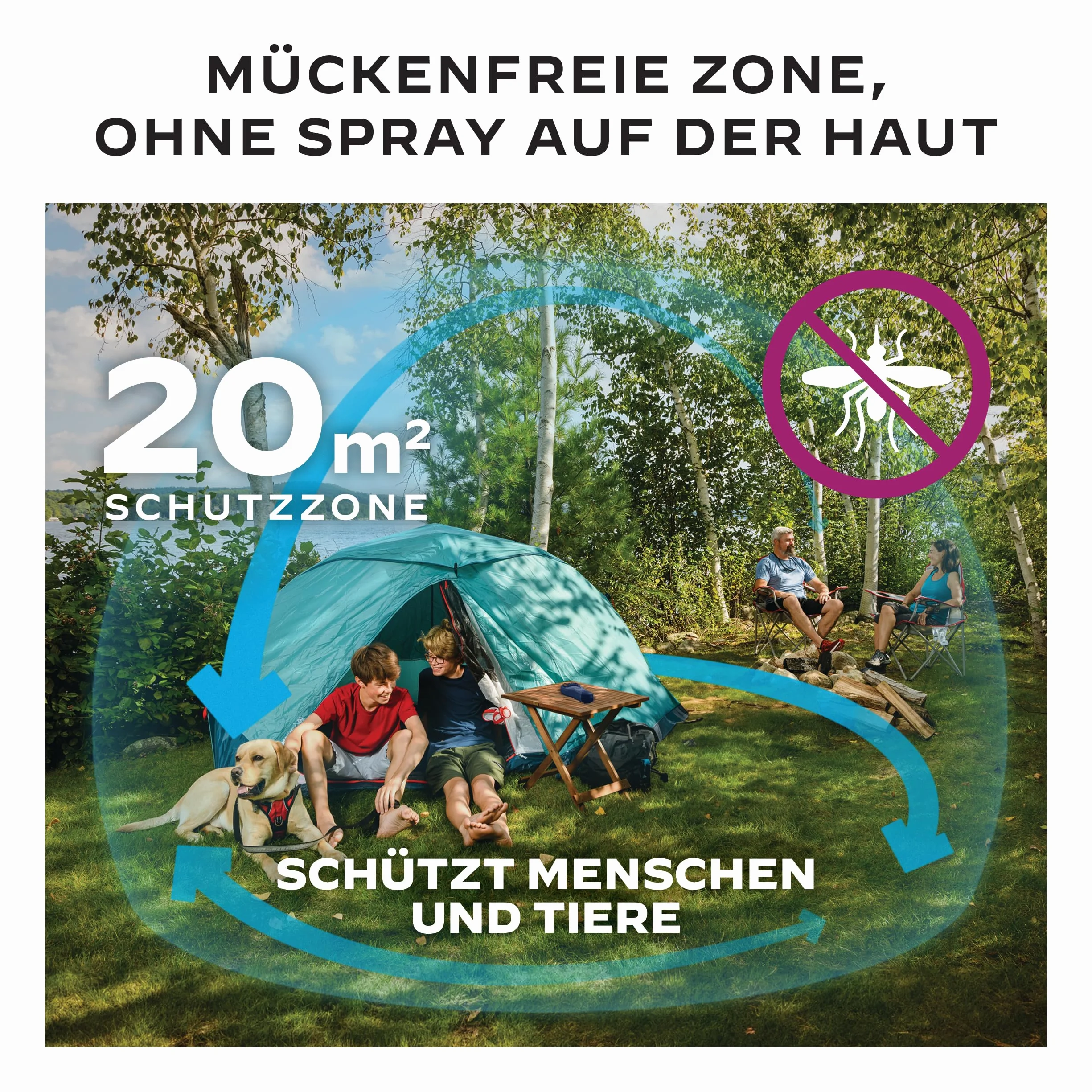 Thermacell Środek odstraszający komary opakowanie uzupełniające 48h 12 płytek 4 kartusze gazowe