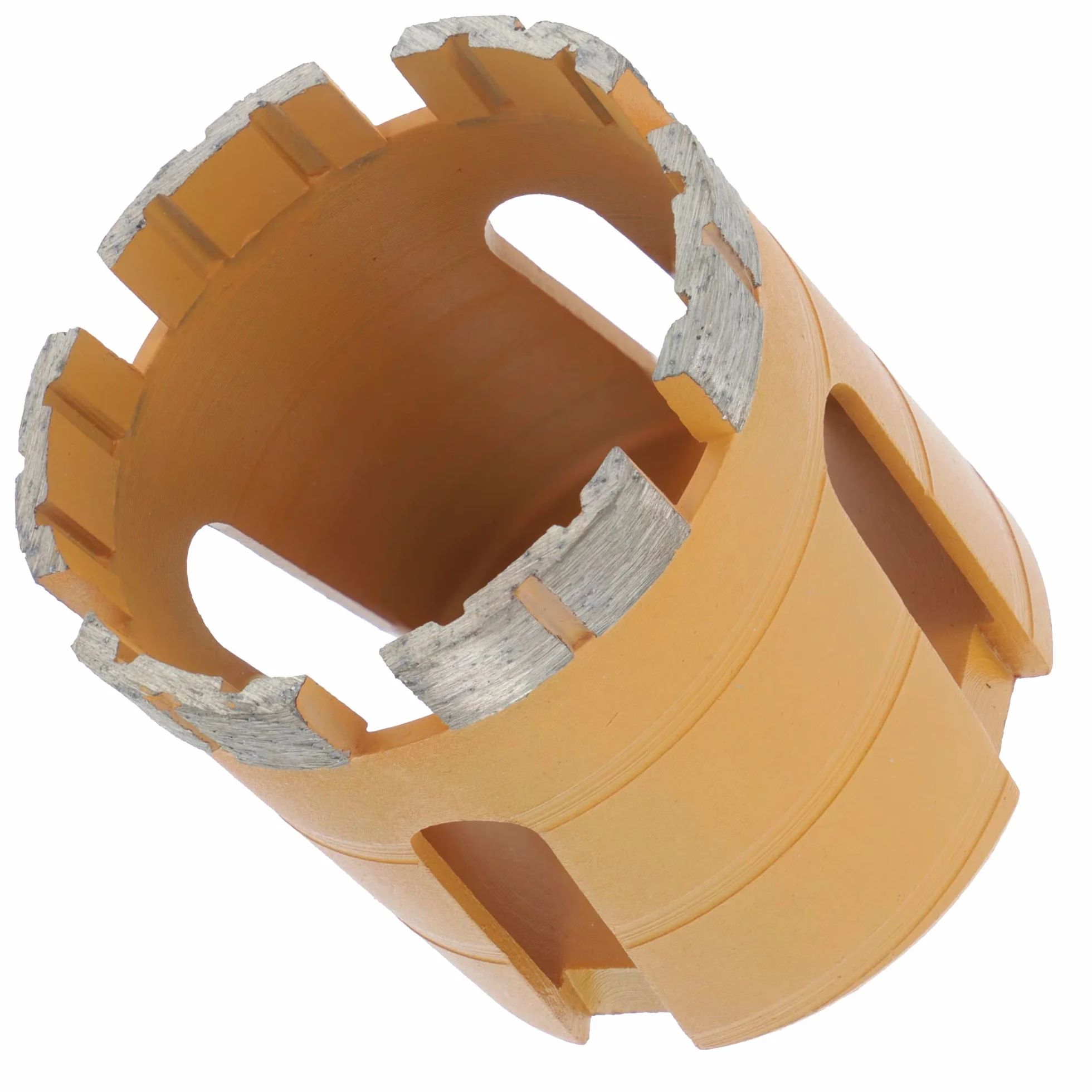 PRODIAMANT® Diamentowy pogłębiacz do puszek 68 mm x M16 – 7 segmentów diamentowych, wysoka trwałość, długość użytkowa 60 mm, szybkie wiercenie w murze, cegle i betonie