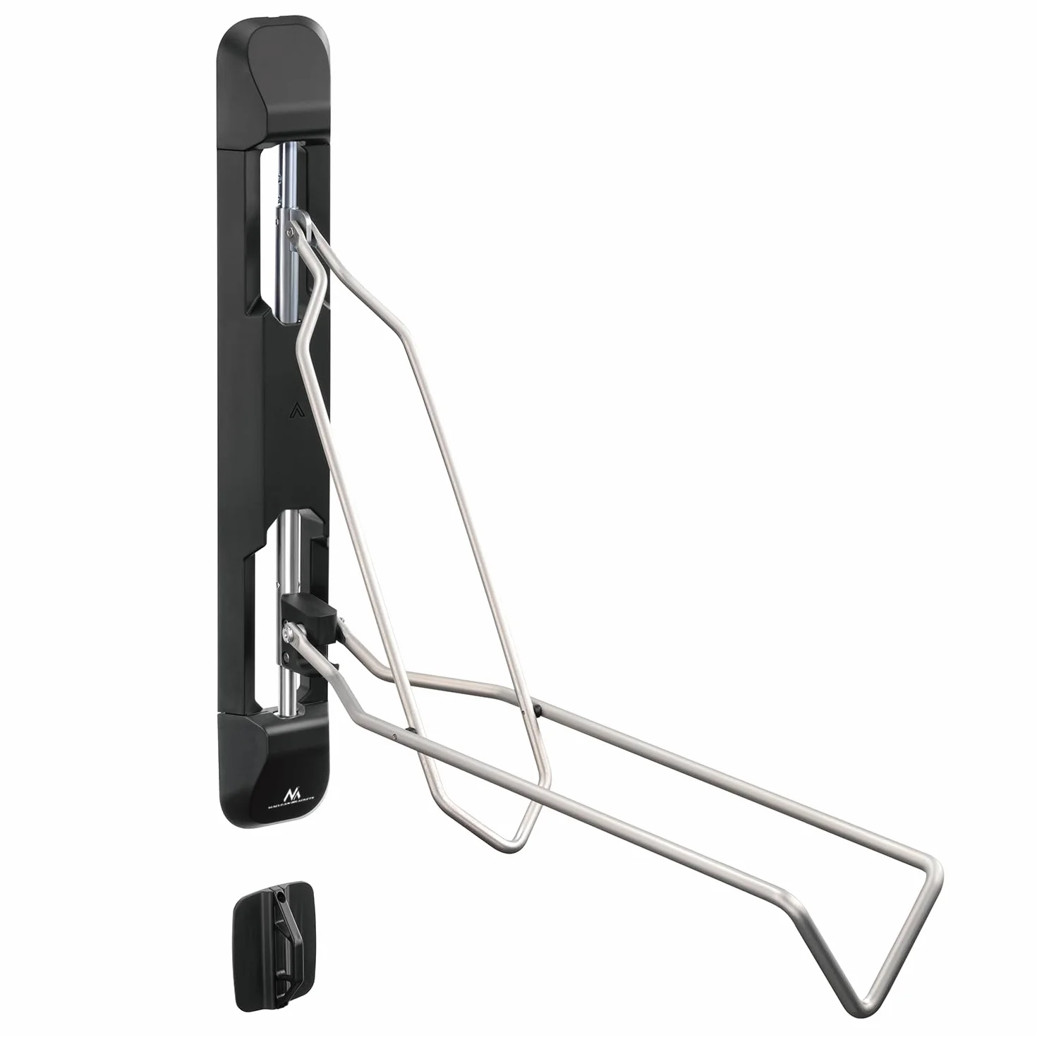Maclean MC-471 uchwyt ścienny na rower, pionowy uchwyt ścienny na rower, maks. obciążenie 35 kg