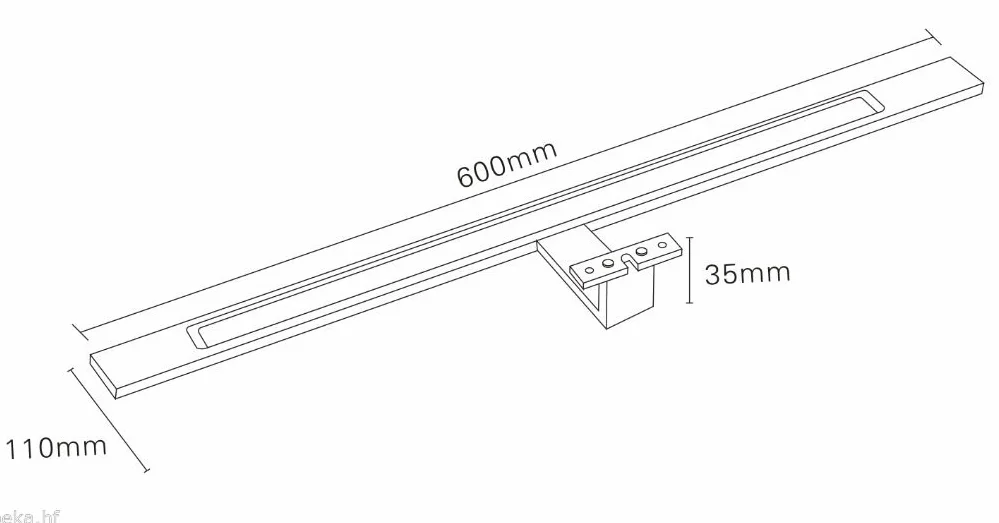 Kalb lampa LED do lustra, 12 W, neutralna biel lub ciepła biel, chromowana, barwa światła: ciepła biel