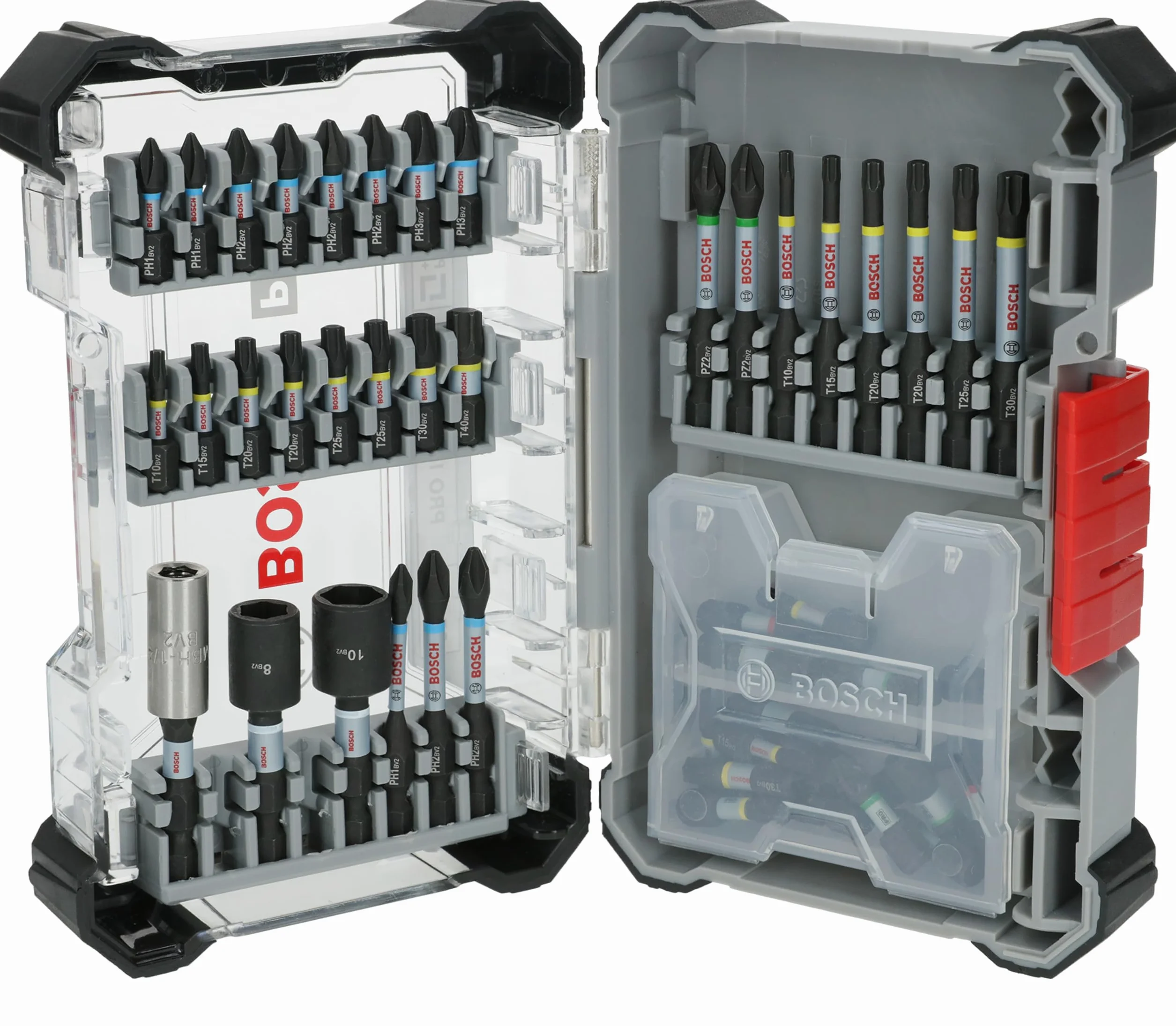 Bosch 50x PRO Impact Set, 50 szt. (200 x 107 mm, Professional Akcesoria Śrubokręt, Śrubokręt)