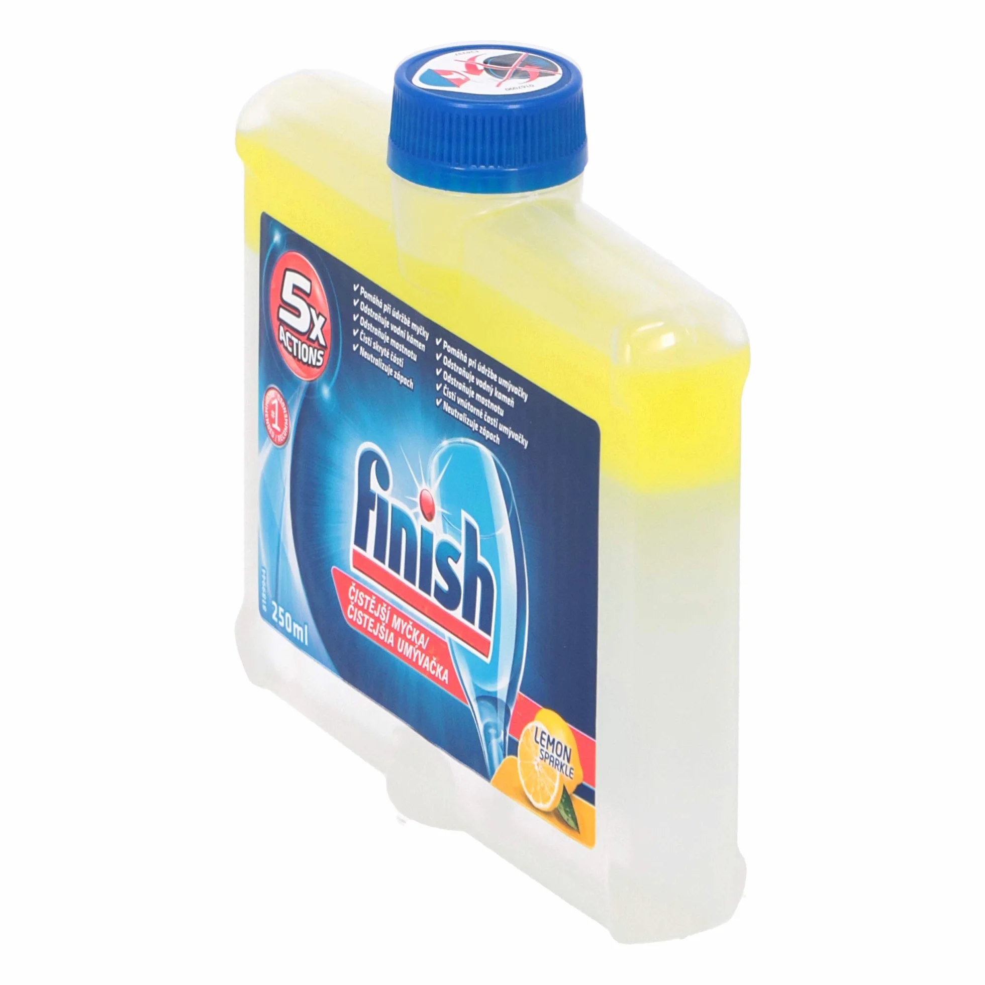FINISH Lemon płyn do czyszczenia zmywarki, 250 ml