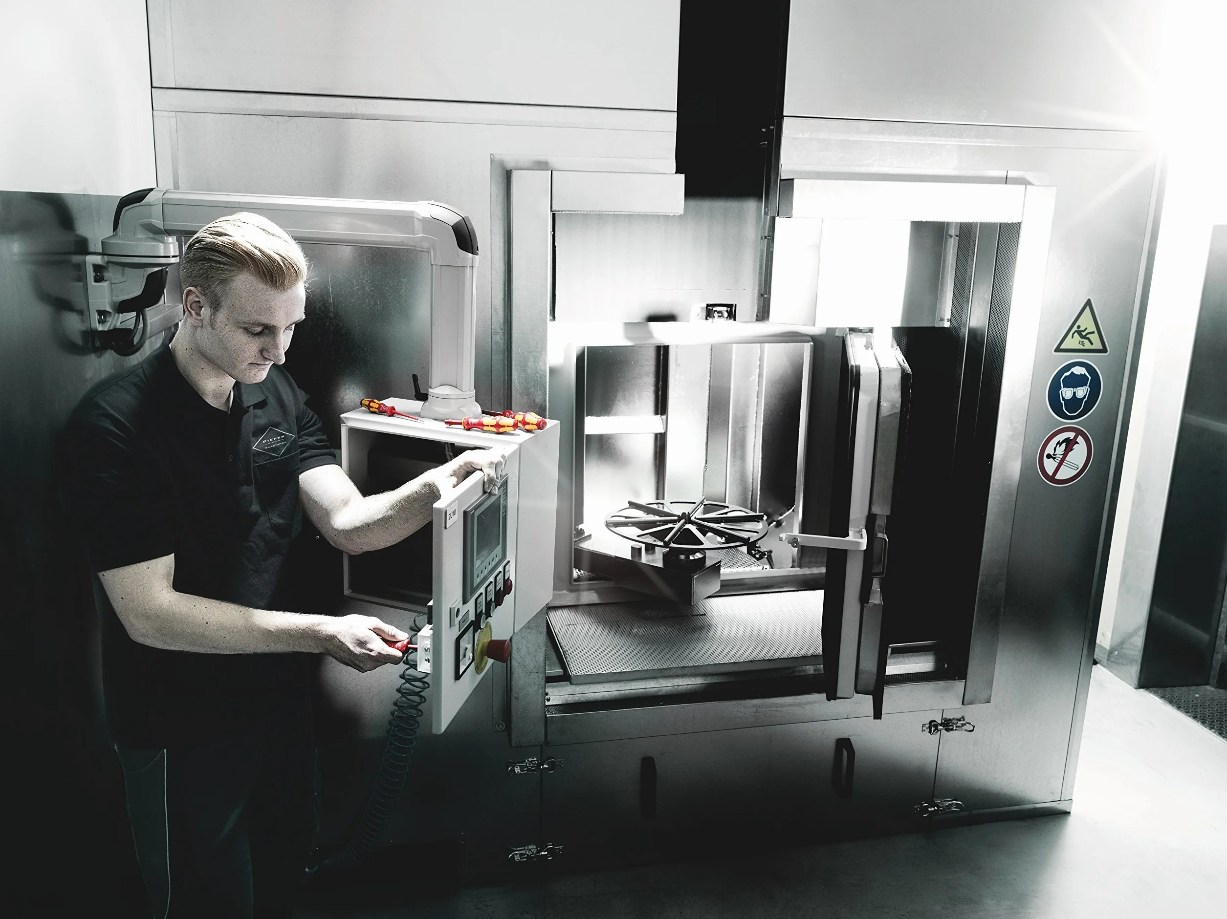 Wera 160 I/7 Rack Zestaw Wkrętaków, 6 sztuk, Czerwony/Żółty