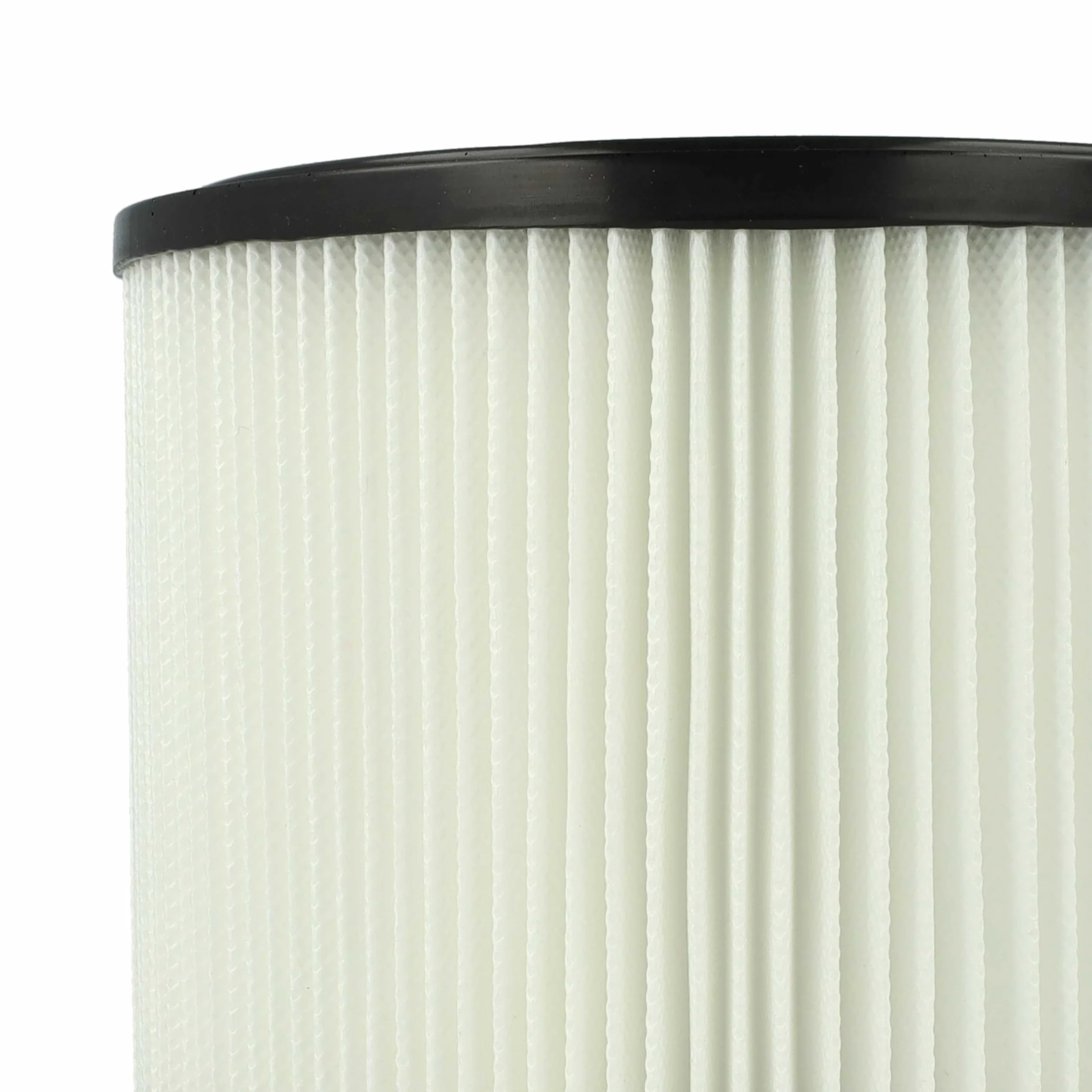 vhbw 4 x element filtrujący kompatybilny z odkurzaczem Gisowatt ASS 50, GSW 10 - filtr drobnego kurzu, papier/guma