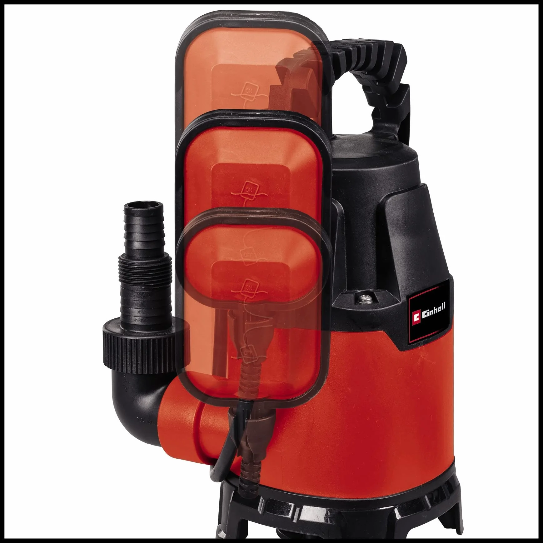 Einhell Gc-Dp 3325 Pompa Ściekowa, Czerwony/Czarny, 9500 l/h