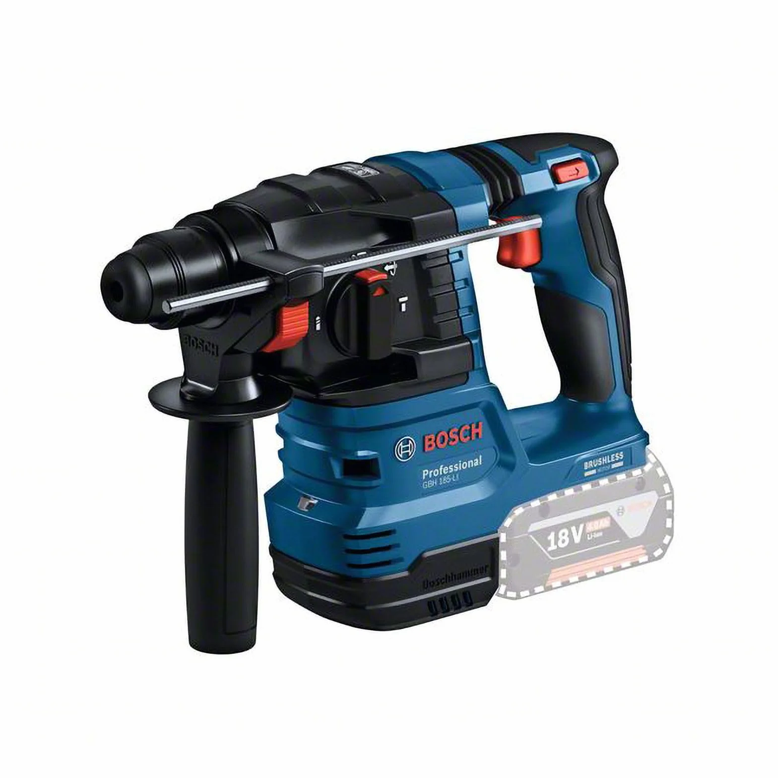 Bosch Professional system 18V: zestaw GWS 18V-7 + GBH 18V-22 (2 akumulatory GBA 18V 4.0Ah, ładowarka GAL 18V-40, torba narzędziowa)
