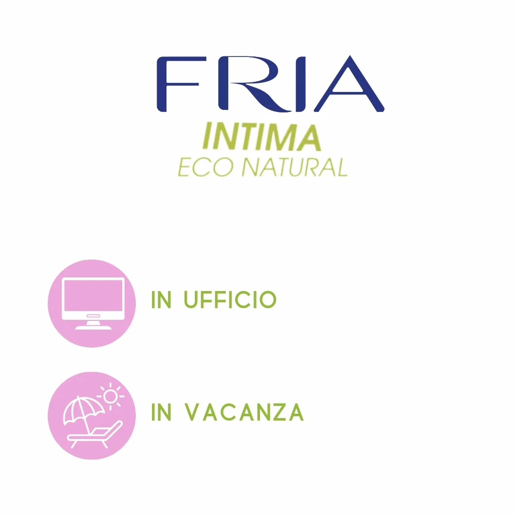 FRIA Chusteczki Intime Eco Natural Delicate 12 jednostek