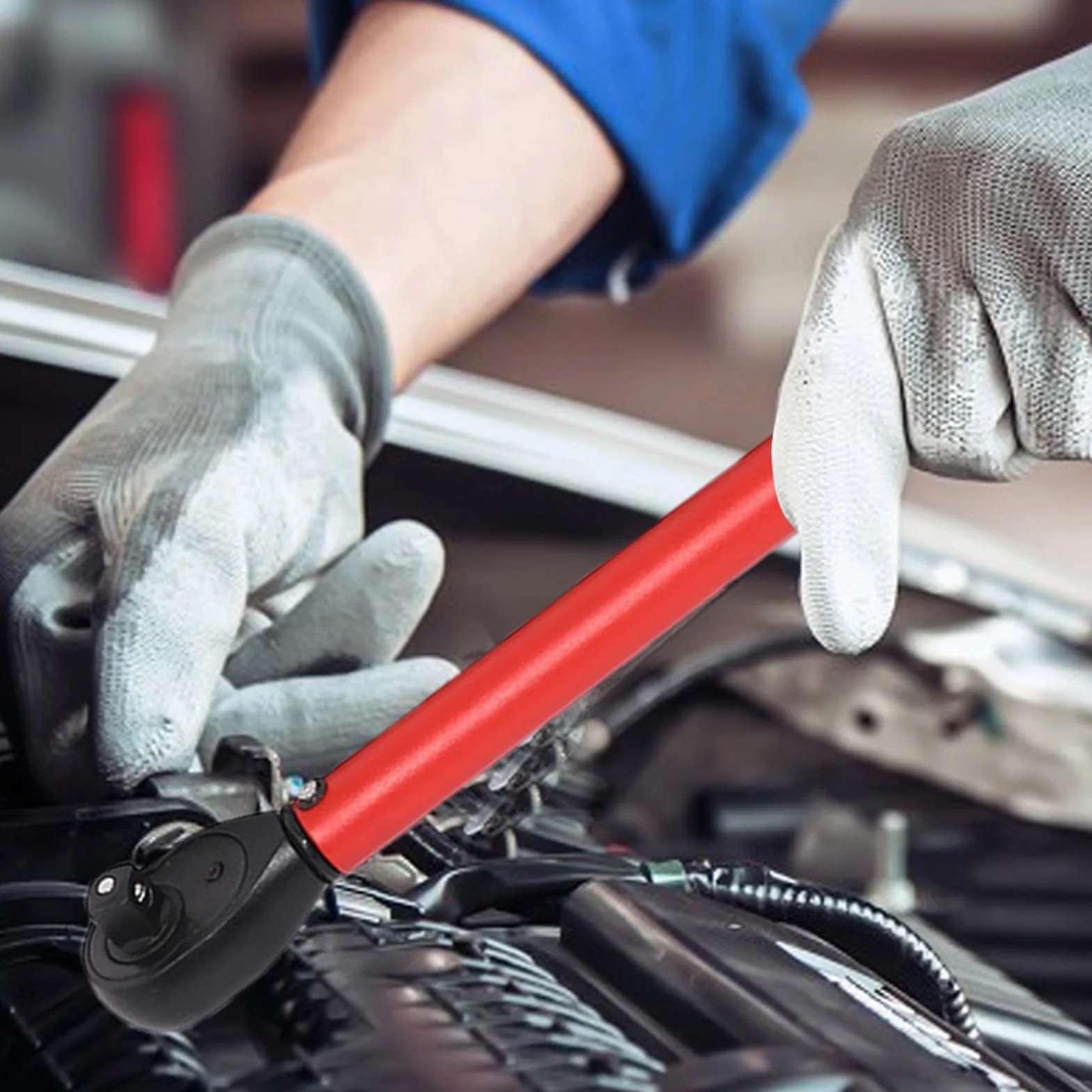 Generisch cyfrowy klucz dynamometryczny, klucz dynamometryczny | Elektroniczna regulacja, mnożnik momentu obrotowego, klucz dynamometryczny do naprawy samochodu, instalacji urządzenia