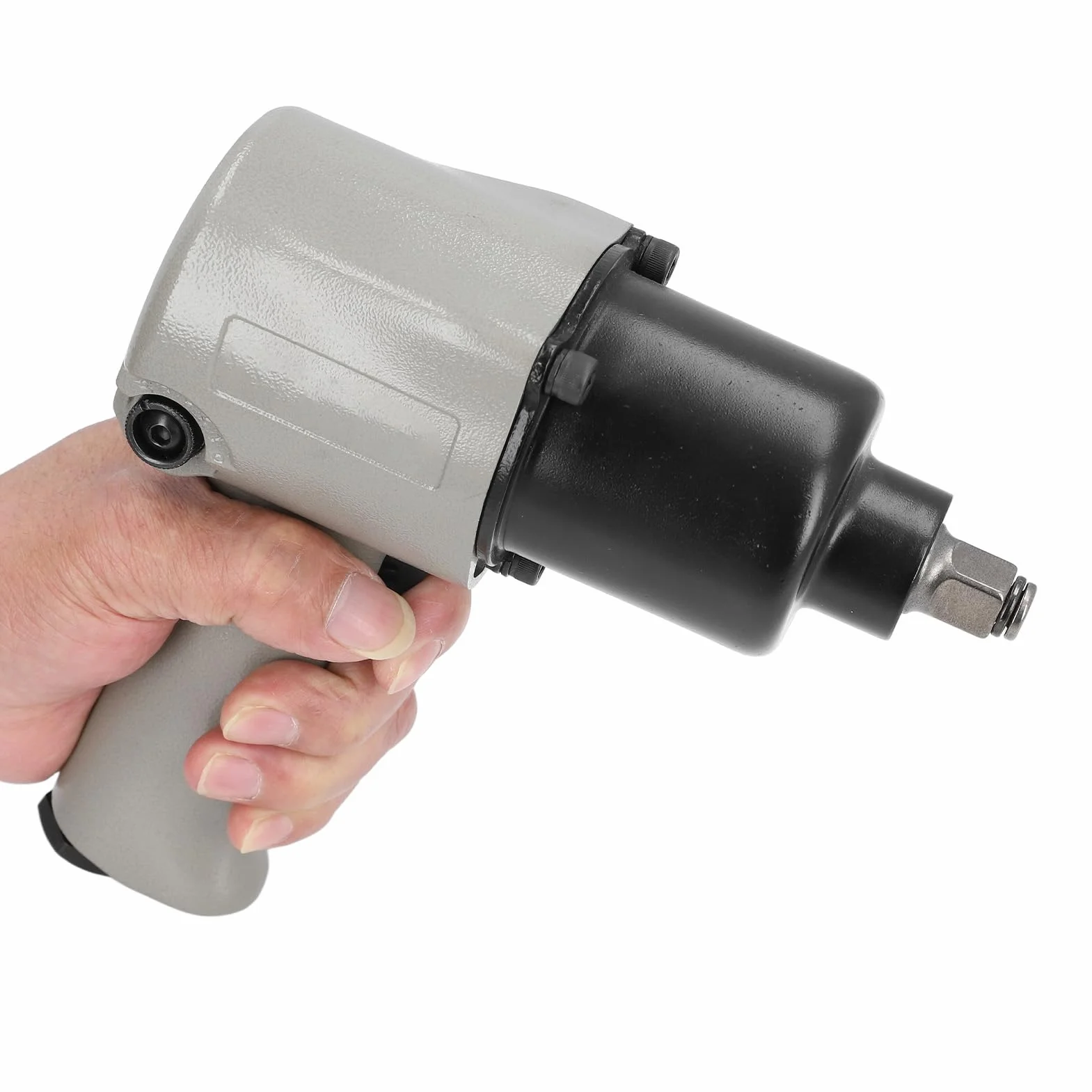 Pneumatyczny Klucz Udarowy Aluminiowy Pneumatyczny Klucz Udarowy 1 4 Cale 34 do 410 Nm 8000 Obr./min Niski Poziom Hałasu Wygodny Uchwyt do Napraw Samochodowych Montaż Mechaniczny i