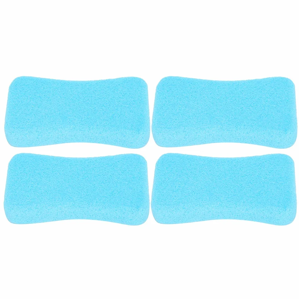 Pumeks do stóp 4 sztuki Peeling kamienia usuwanie kalusa twardej skóry Pedicure Scrubber niebieski