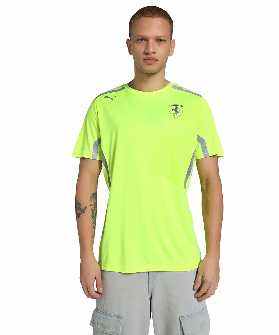 PUMA Koszulka Scuderia Ferrari F1 2025 Team Set Up - żółta