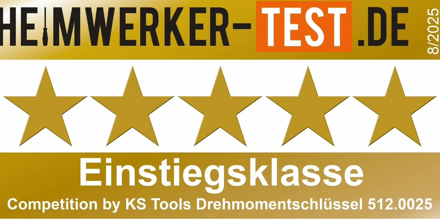 KS Tools 512.0025 COMPETITION 1/2" klucz dynamometryczny z grzechotką, 60-320 Nm