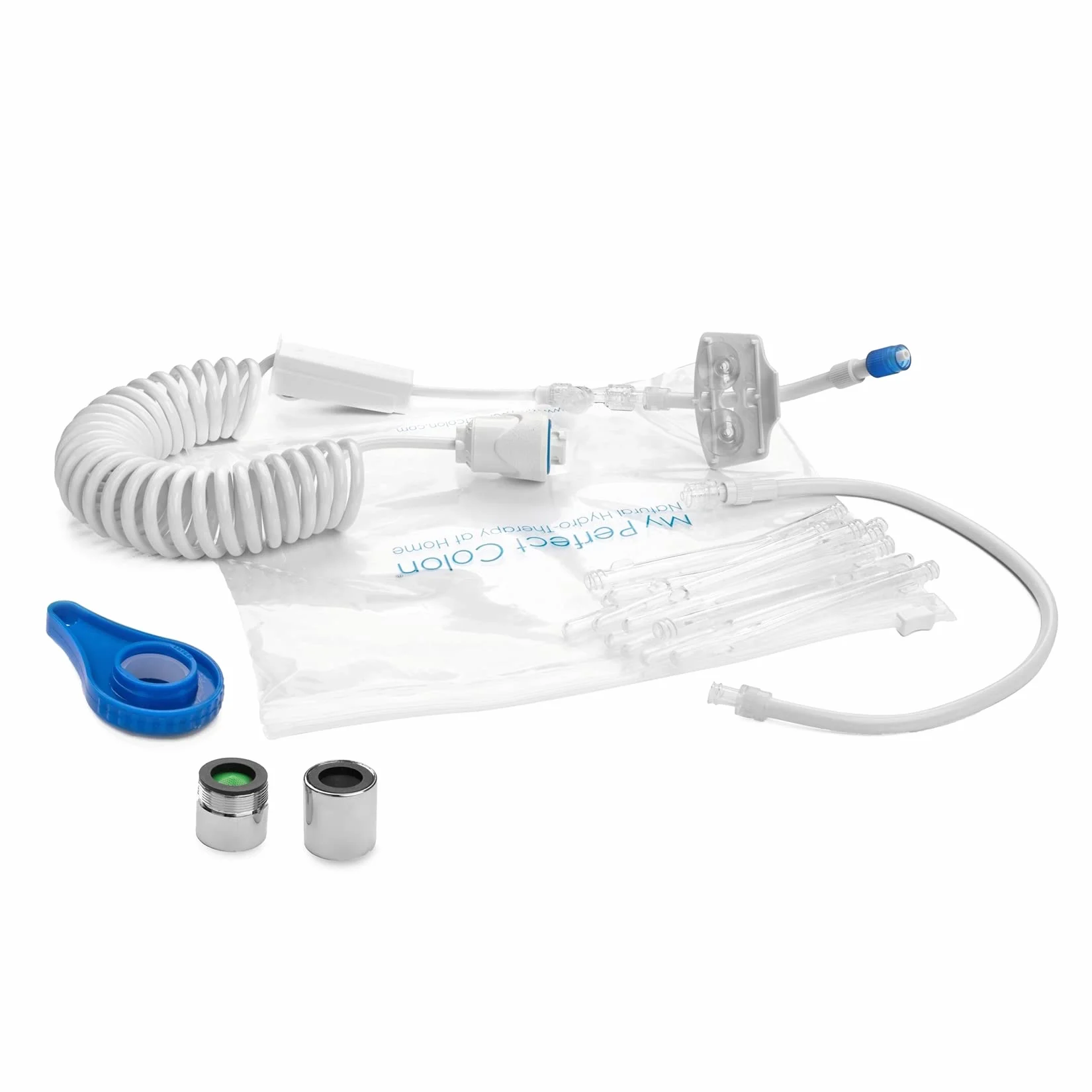 MY PERFECT COLON CARE Enema Kit Lewatywa do domu z podłączeniem do kranu Oczyszczanie jelita grubego