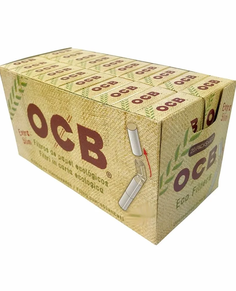 OCB Filtr Eextra Slim, wstępnie wytłoczony, 5,7 mm, 20 worków