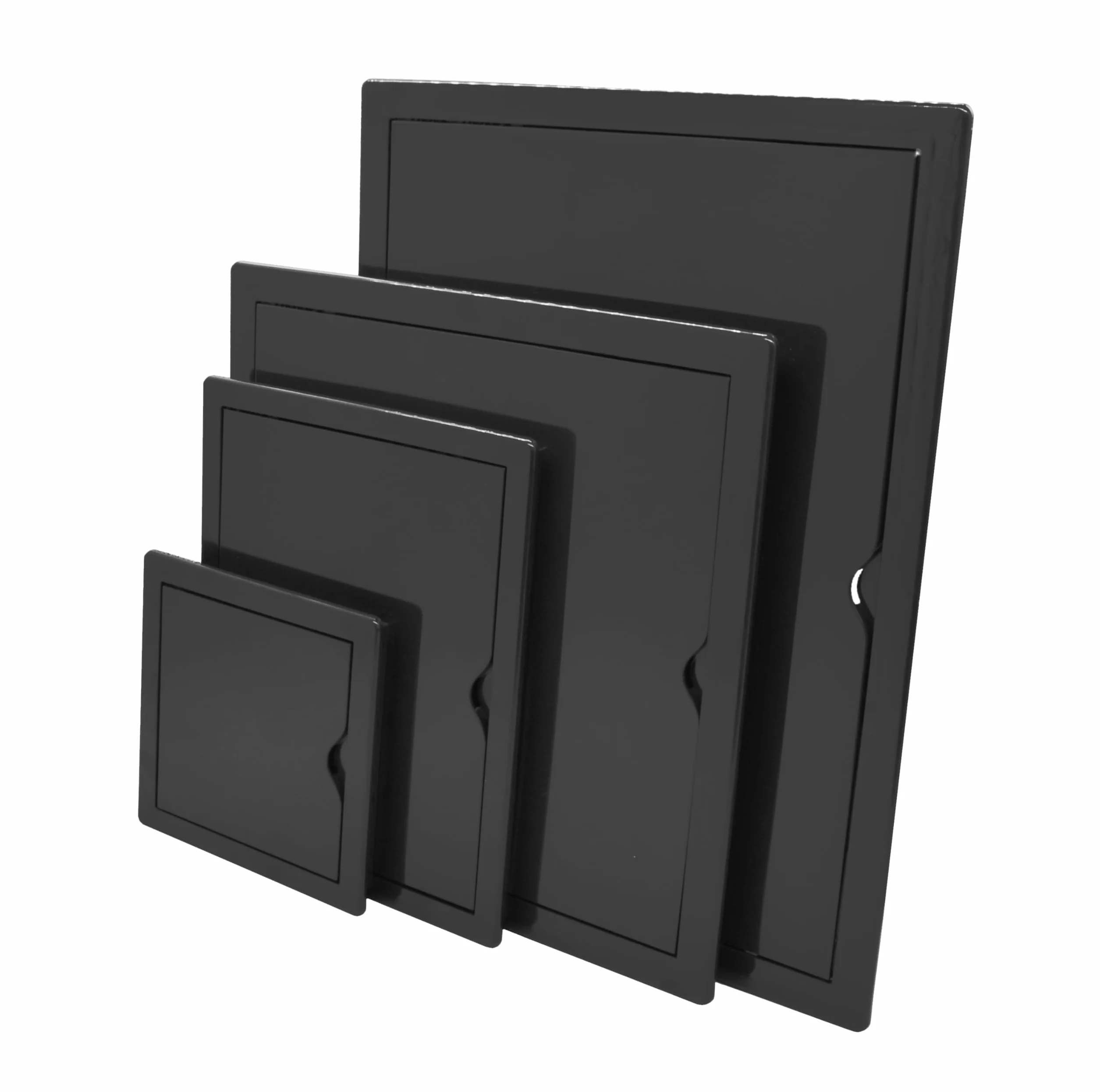 Drzwiczki Rewizyjne Kolor Czarny Materiał ABS (15 x 15 cm)