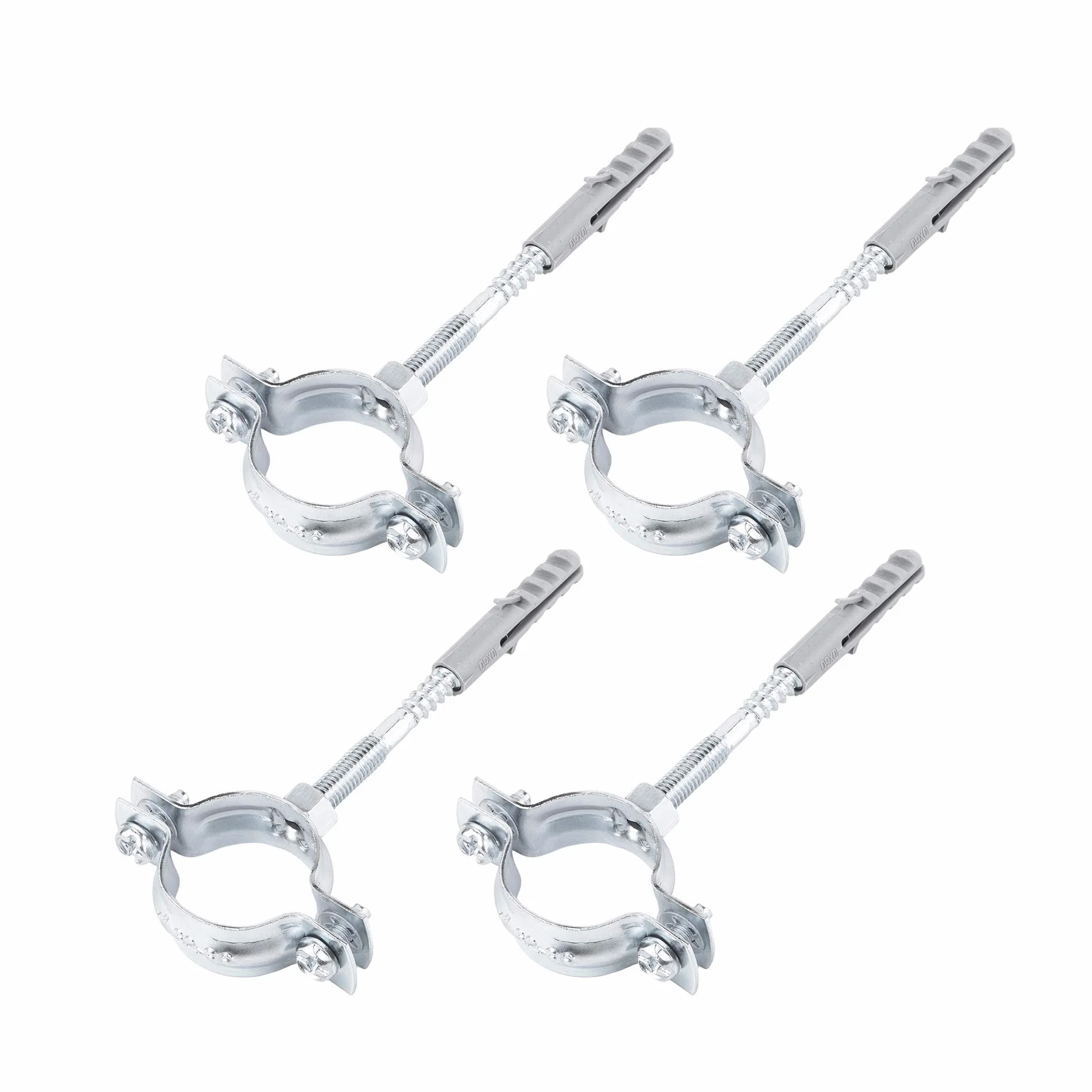 (4 sztuki) Metalowe wsporniki do rur zaciski do rur Ø 32-36 mm (4)