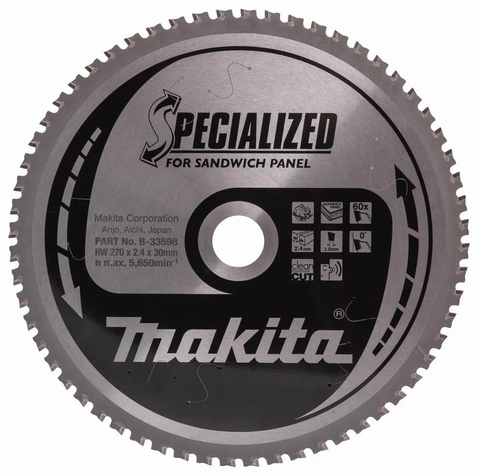 Makita Specialized brzeszczot piły 270 x 30 mm, 60Z, B-33598