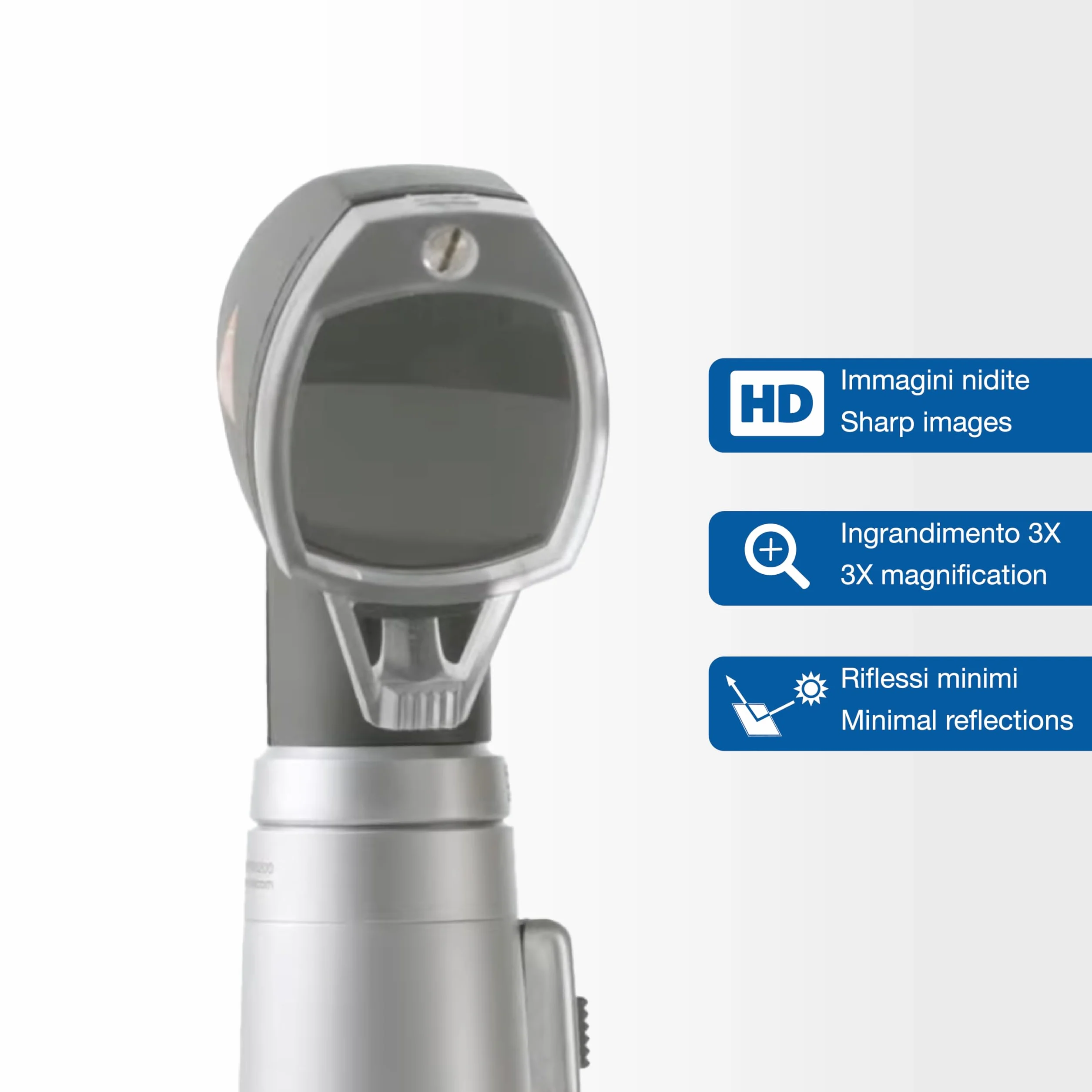Gima Heine mini 3000 LED F.O. otoskop czarny
