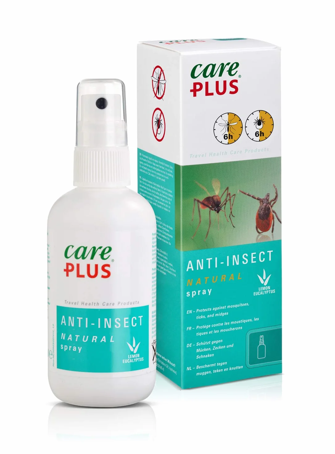 Care Plus Anti-Insect Natural Spray cytriodiol 100 ml przezroczysty