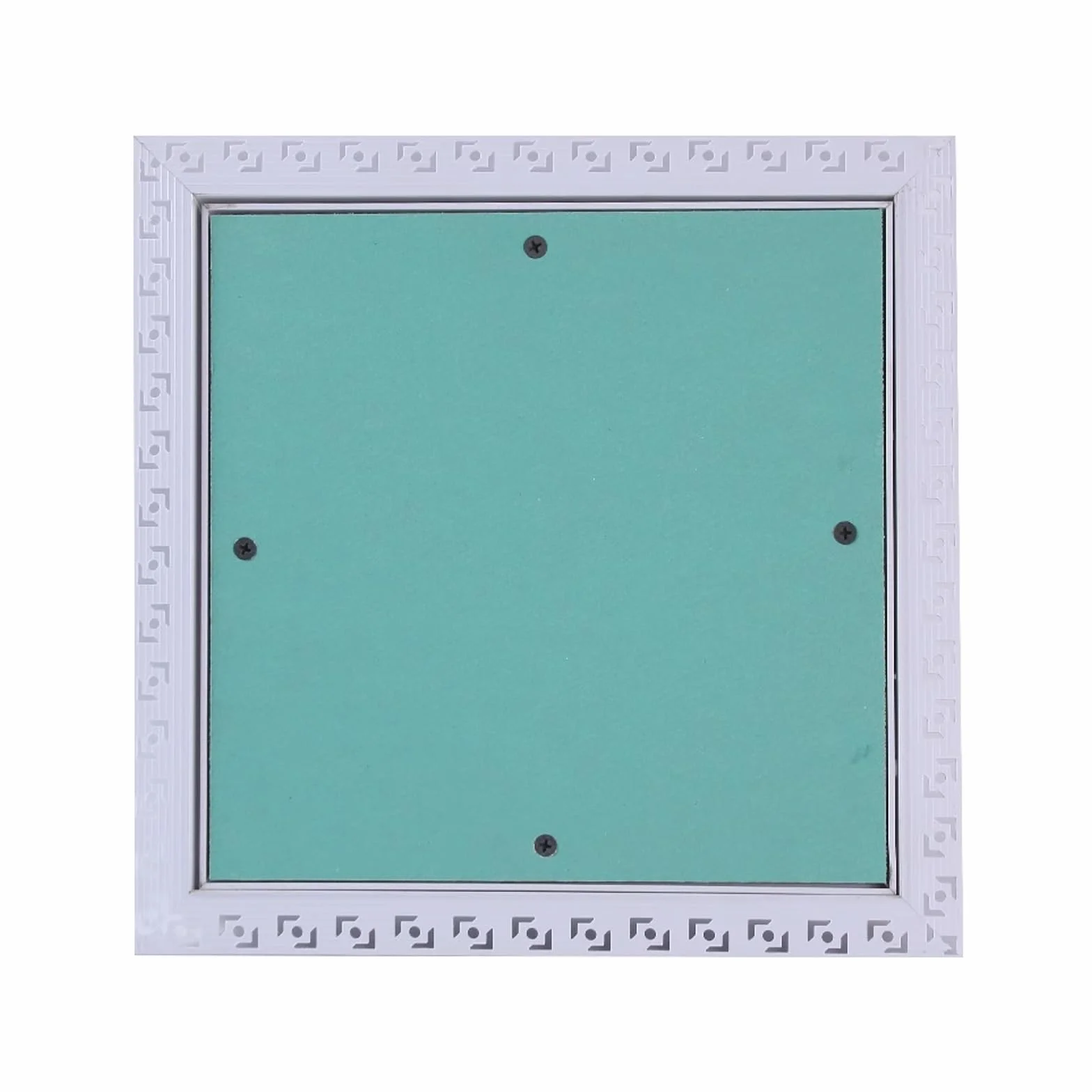 Plastikowy panel dostępu do płyt kartonowo-gipsowych – 35 x 35 cm, składana konstrukcja, malowana rama, idealna do wodomierzy i gazomierzy, drzwi wejściowych z płyt gipsowo-kartonowych
