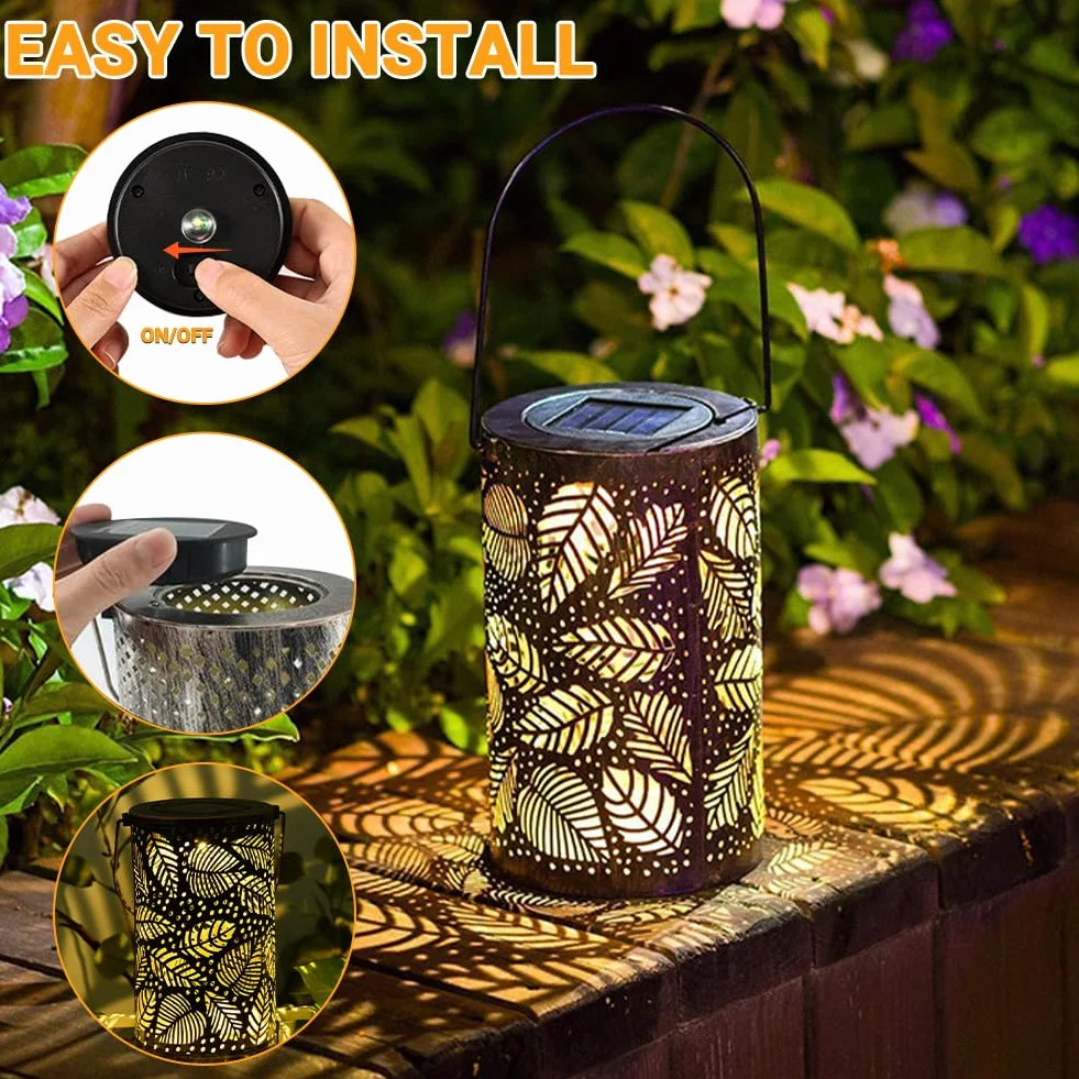 Joycabin 2 sztuki lamp solarnych, zamiennik, górna część 8 cm, z diodami LED, ciepła biel, pokrywa solarna, IP65, wodoszczelna skrzynka na baterie słoneczne, panel słoneczny, część zamienna do lamp