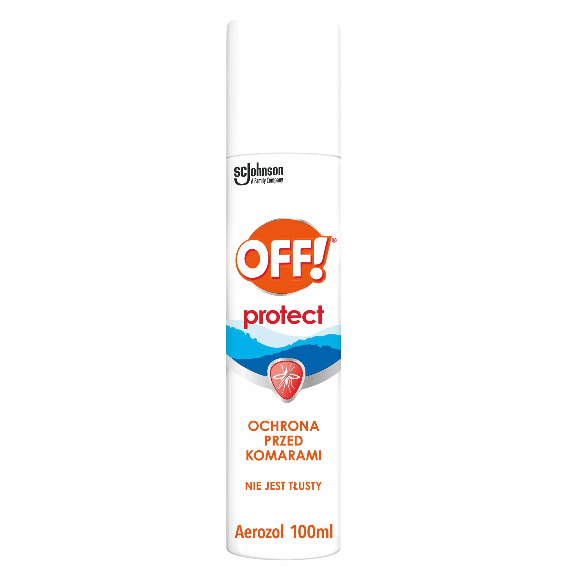 OFF! Protect w Aerozolu Przeciw Komarom, 100 ml