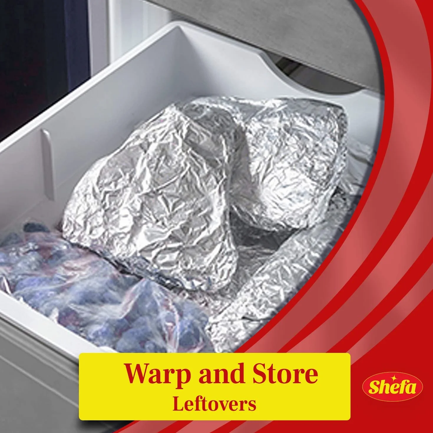 Shefa Rolka aluminiowa 50 metrów szerokości 30 cm