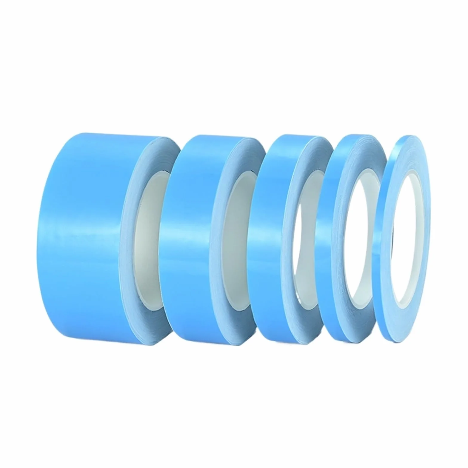 Taśma termotransferowa o szerokości 80 mm dwustronna termoprzewodząca taśma klejąca do chipów PCB procesora taśma LED radiator 25 m / rolka