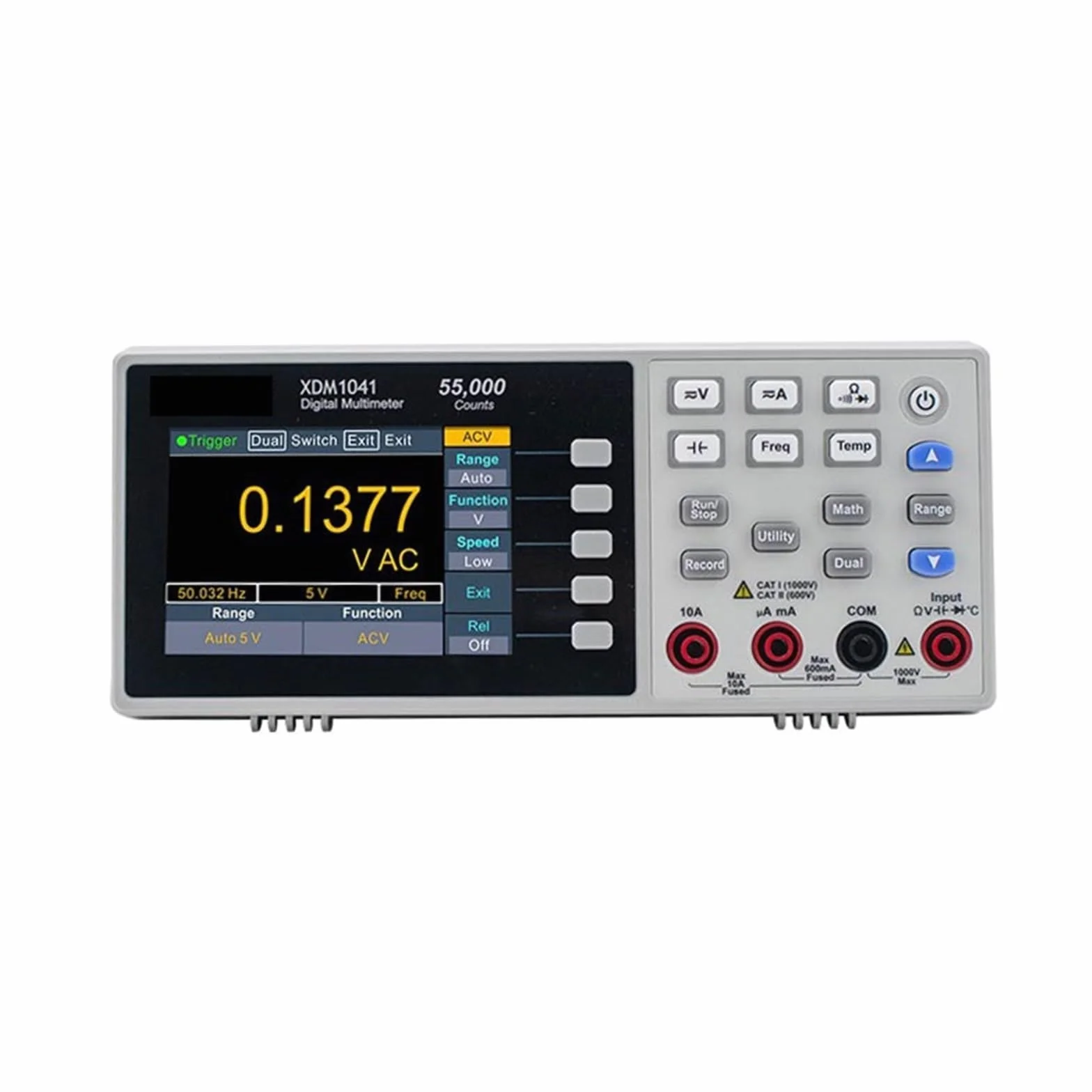 Multimetr XDM1241 XDM1041 4 1/2 Cyfrowy multimetr przenośny miernik True RMS DC/AC Prąd napięcie USB Multimetr Tester Miernik Mocna żywotność baterii(XDM1041)
